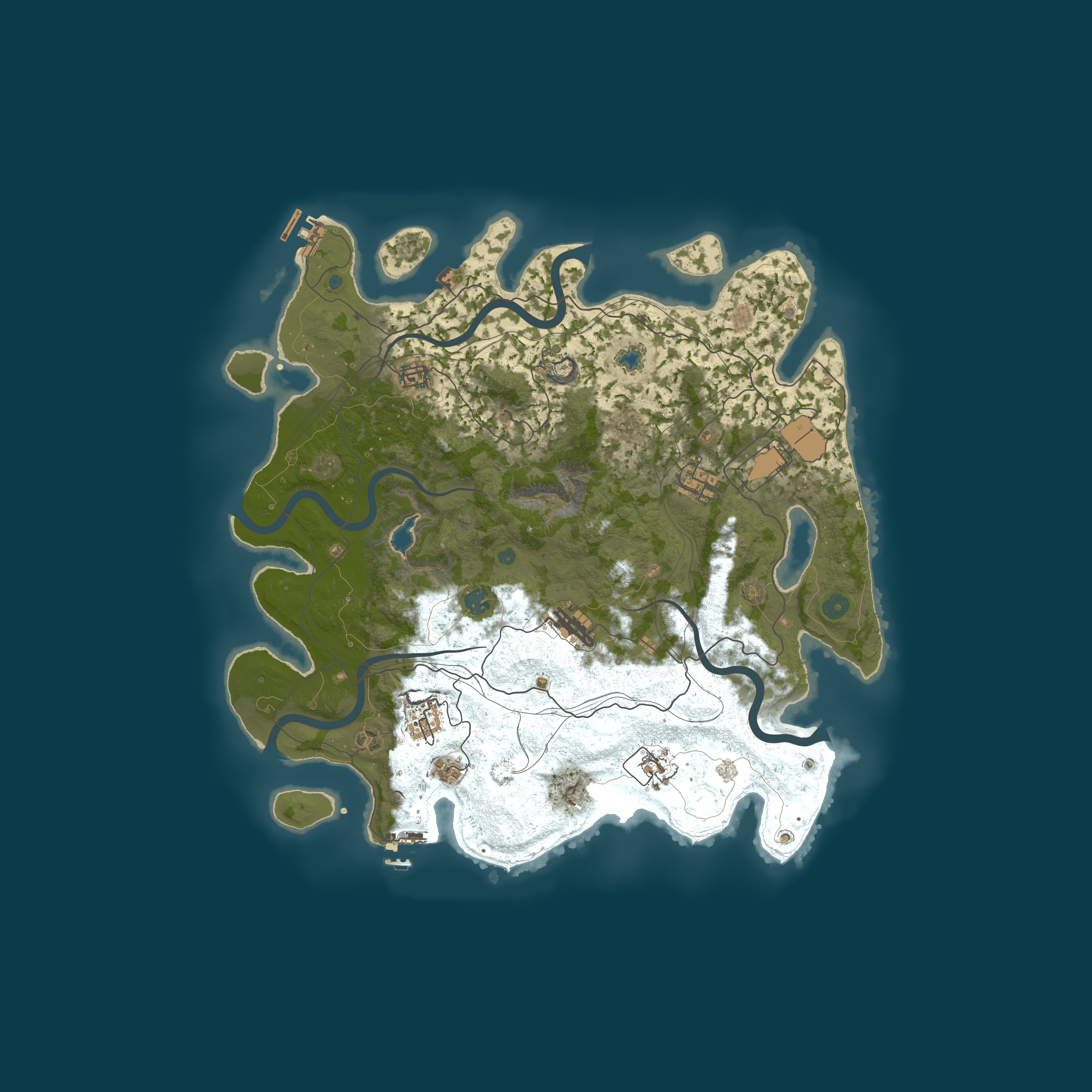 Карта сервера