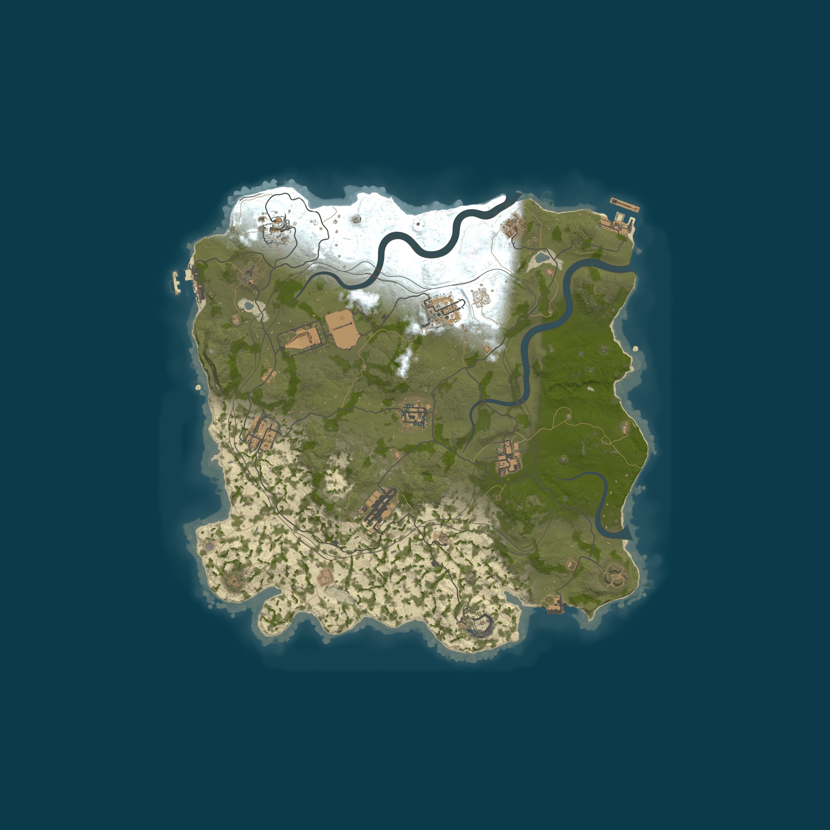 Rust map 3500/1337