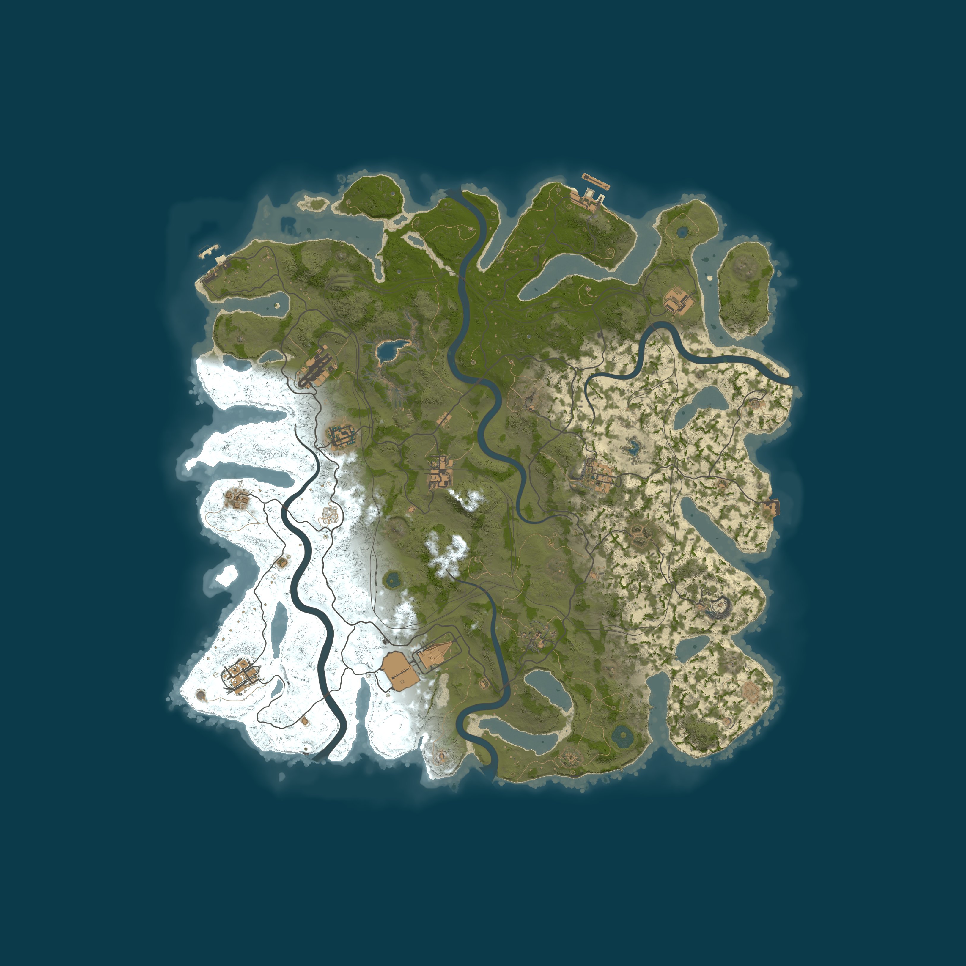 Rustafied Custom Map map