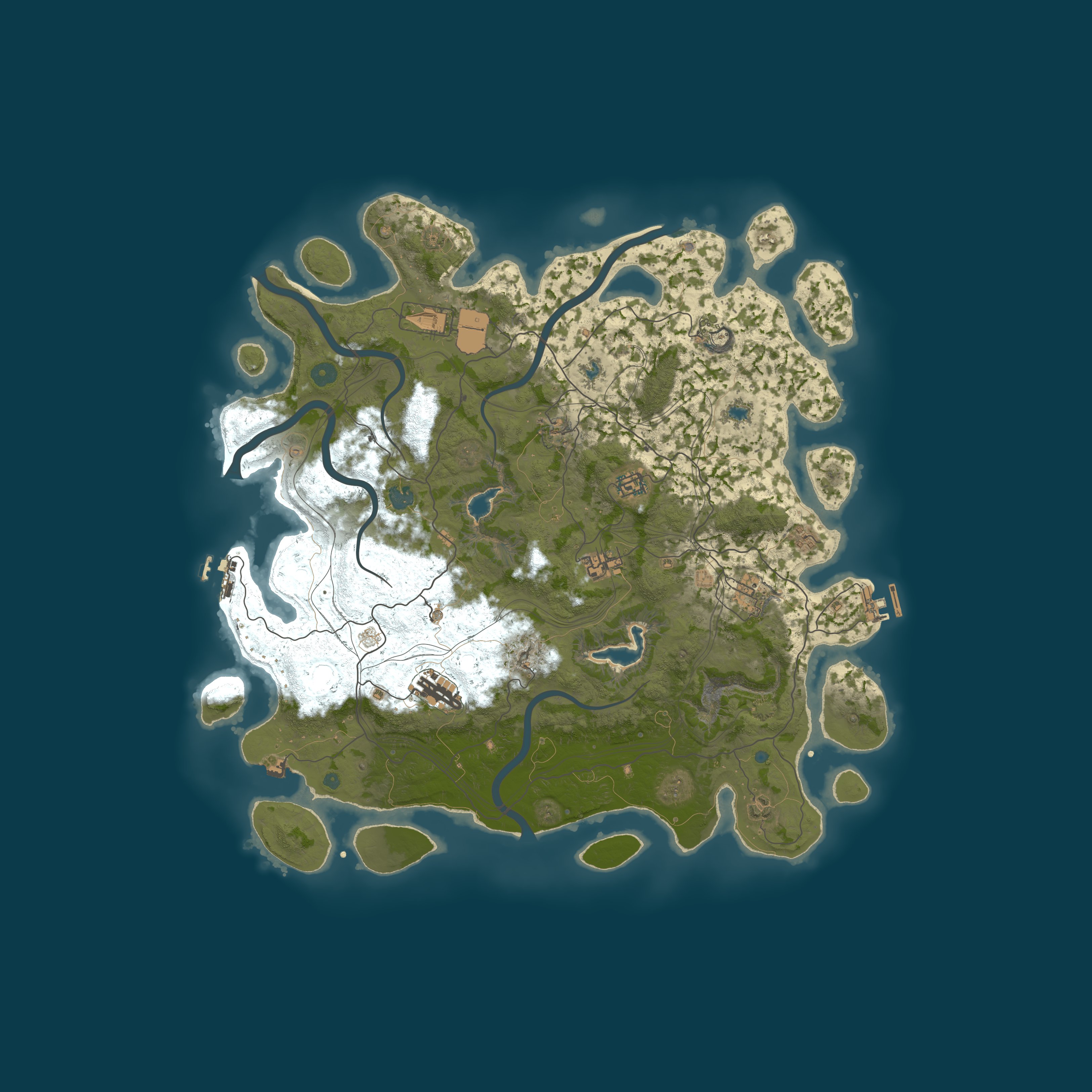 Map for LV | EN > RUSTYBALTIC.EU - 3X | VANILLA | MONTLY WIPE <