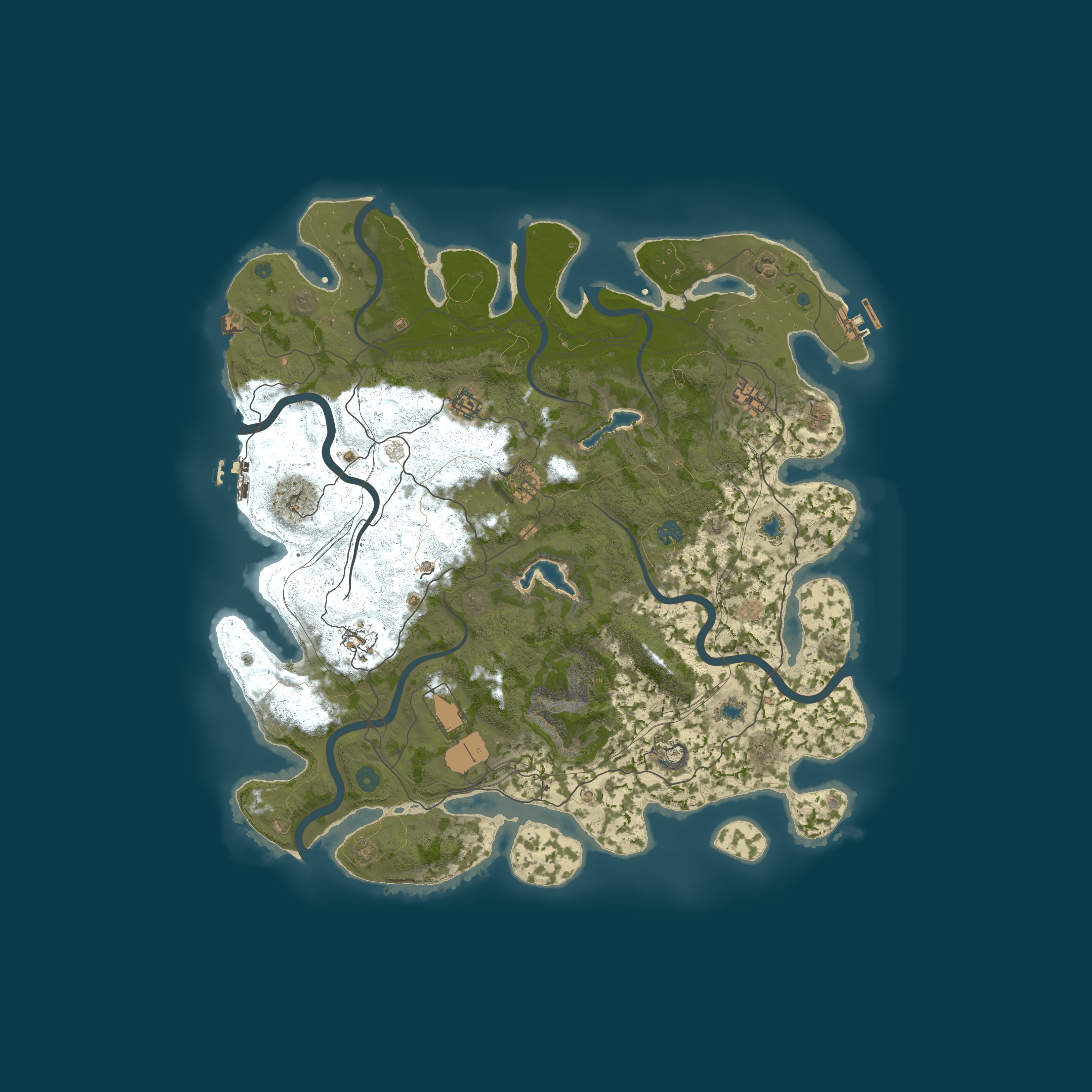 Карта сервера