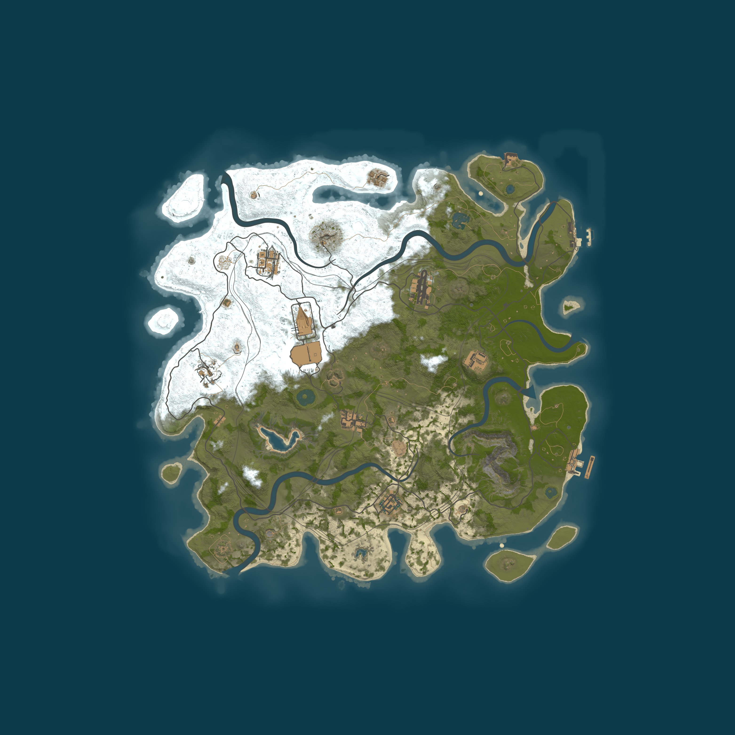 Rust map 4250/28073