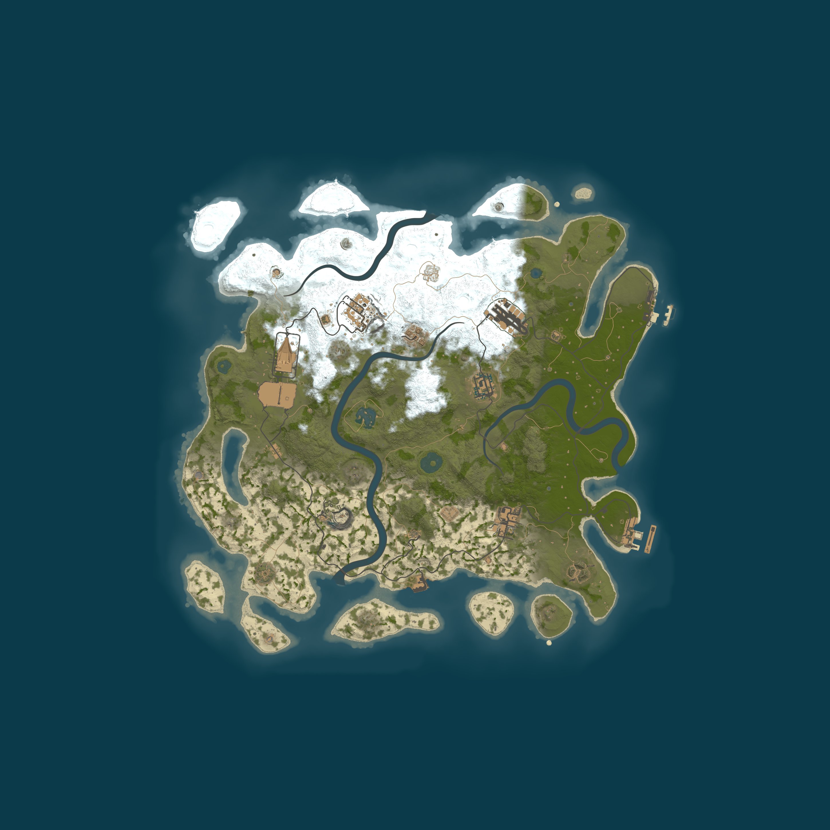 Map for ShiftSolari RUST