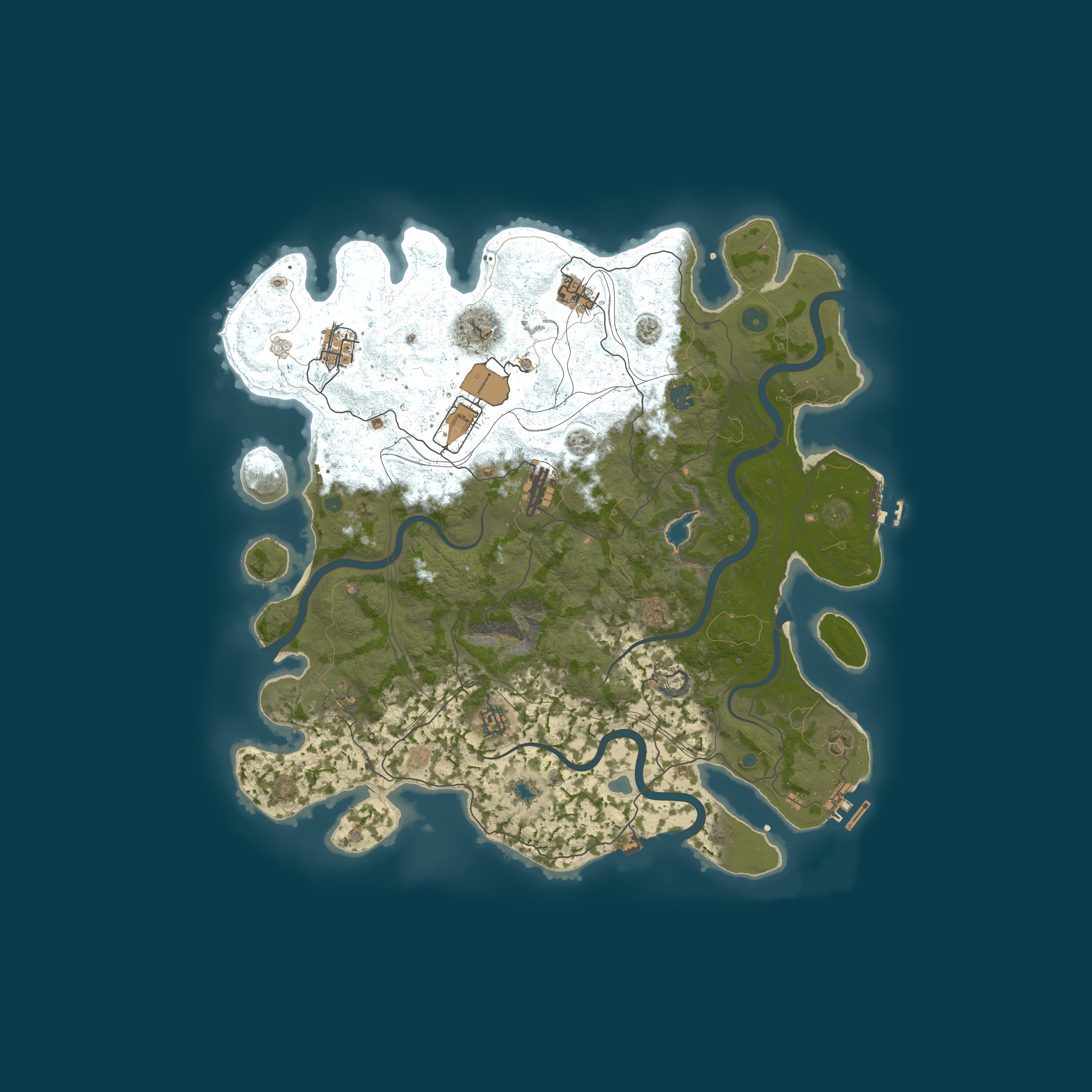 Карта сервера