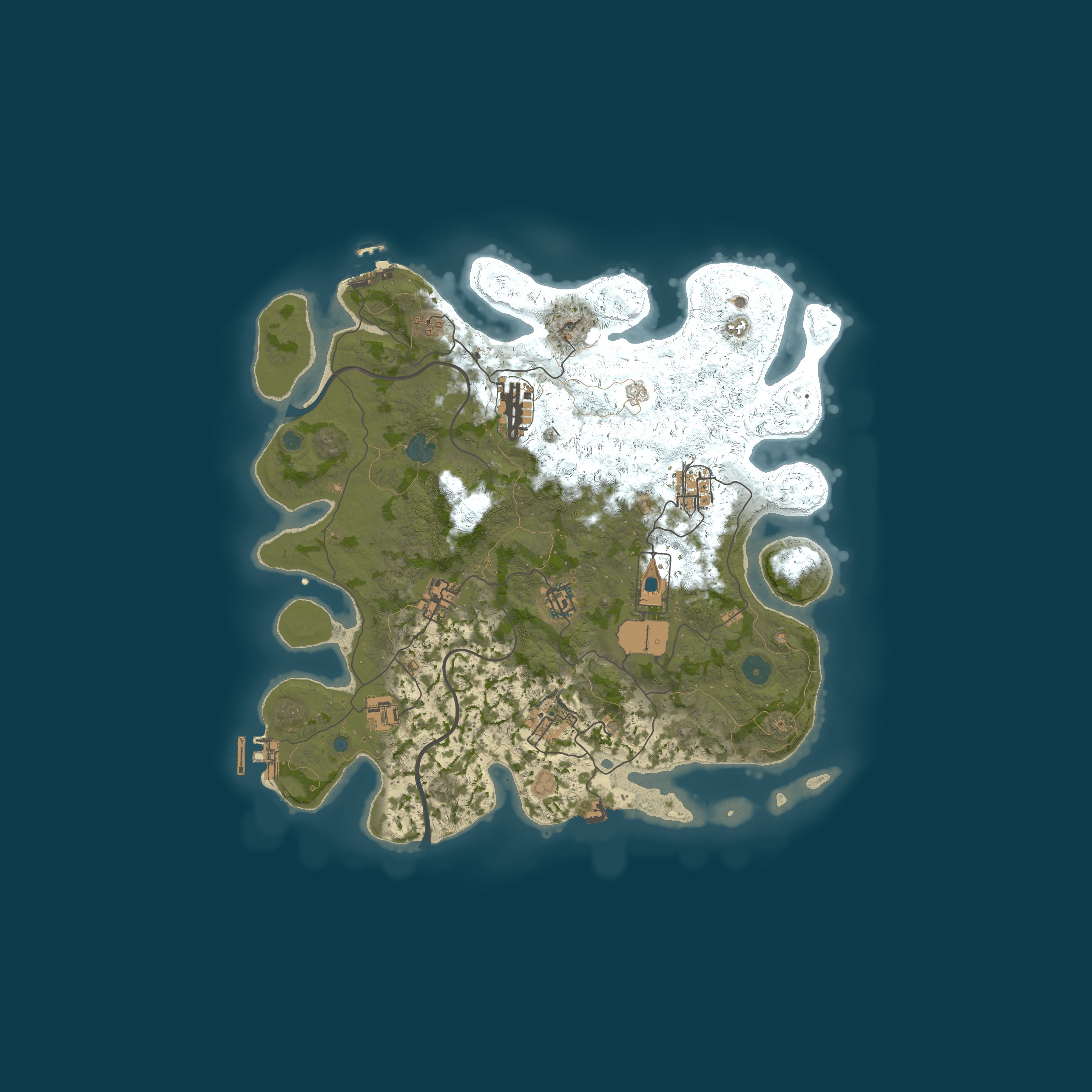 Rust map 3600/1337