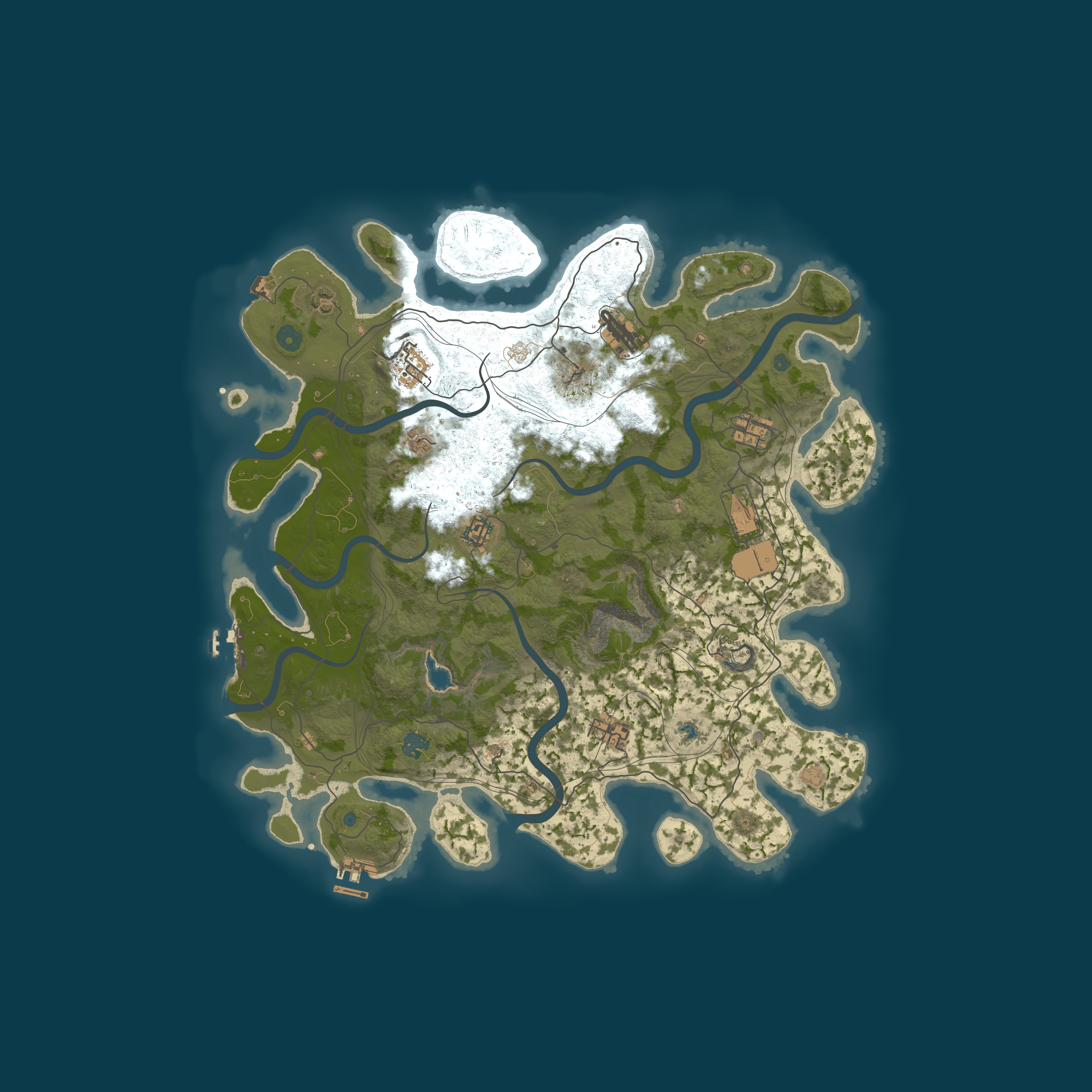 Map for [SEA]BRUNEI/MALAYSIA/INDONESIA | Rust Battleground | Biweekly|V