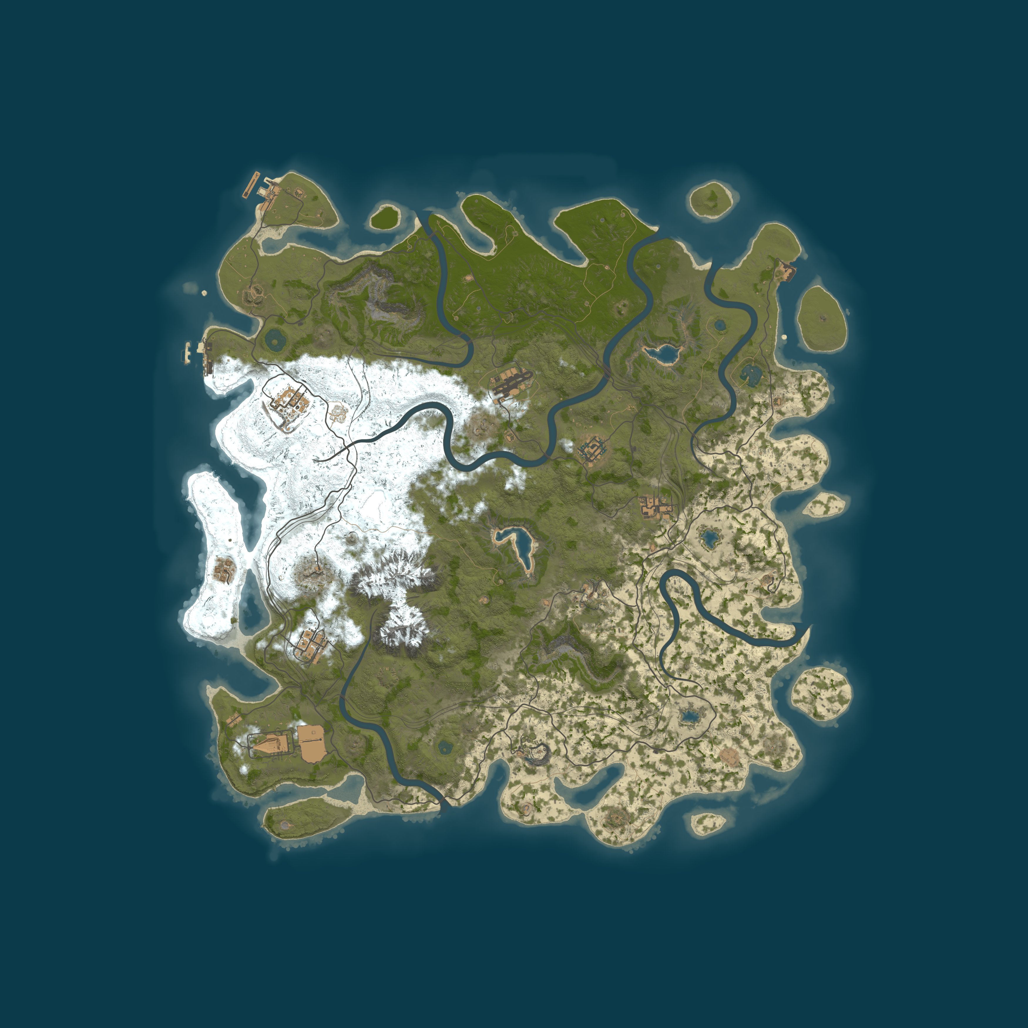 Map for Tharp Family Server