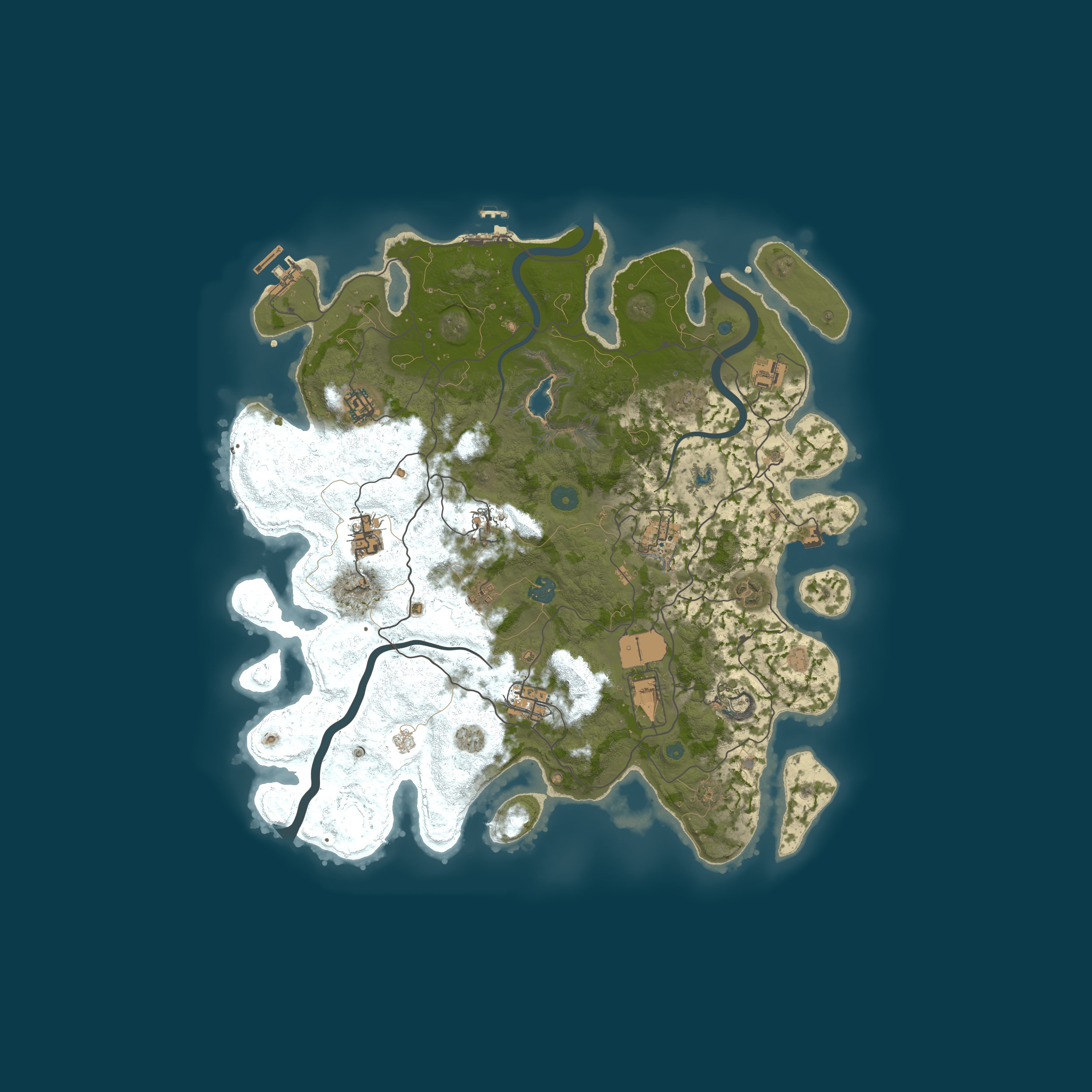 Map for Relaxing Rust | Linux Friendly | 10x | PVE