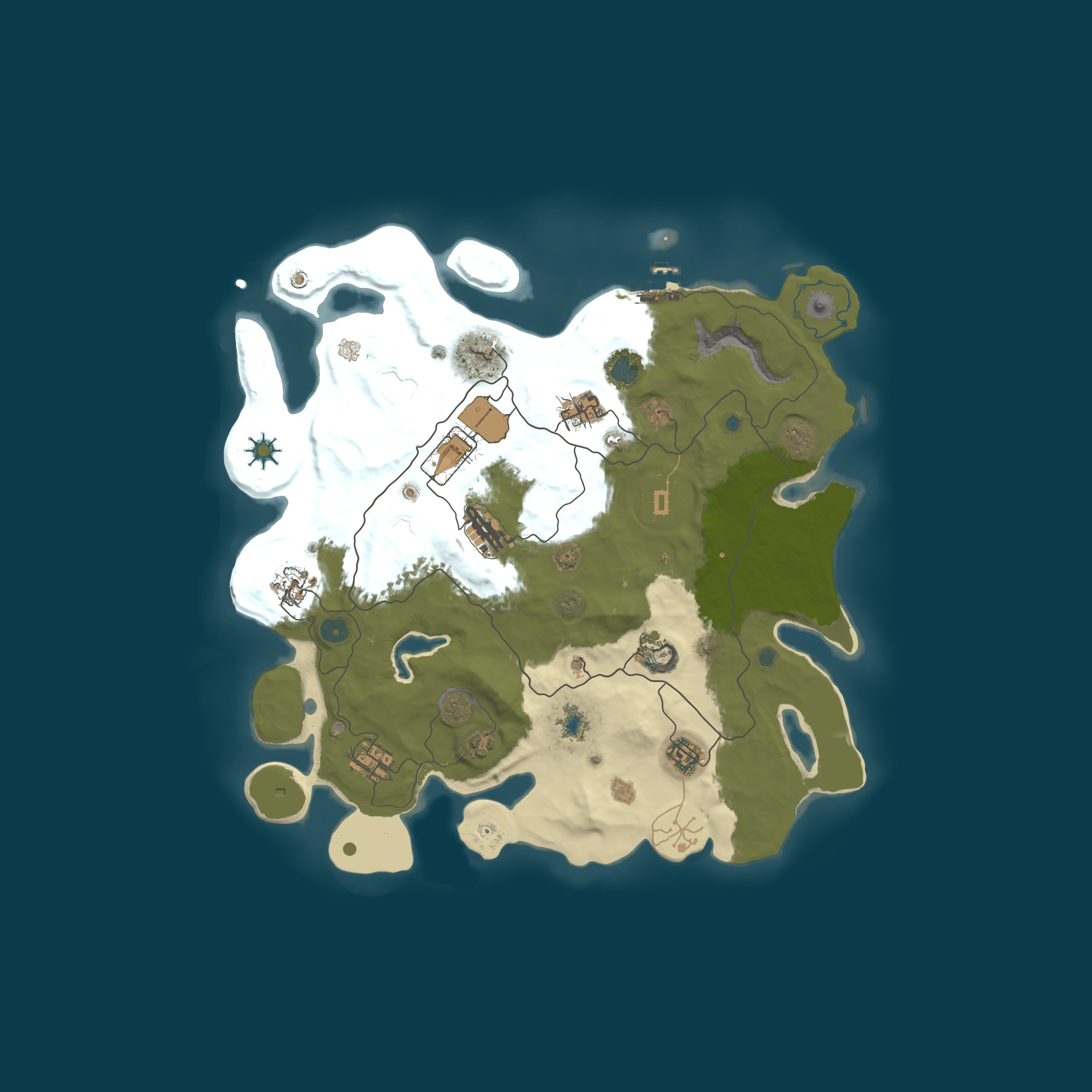 Map for RUST ARMY x1000000|CLANS|BATTLEFIELD WIPE 07.05