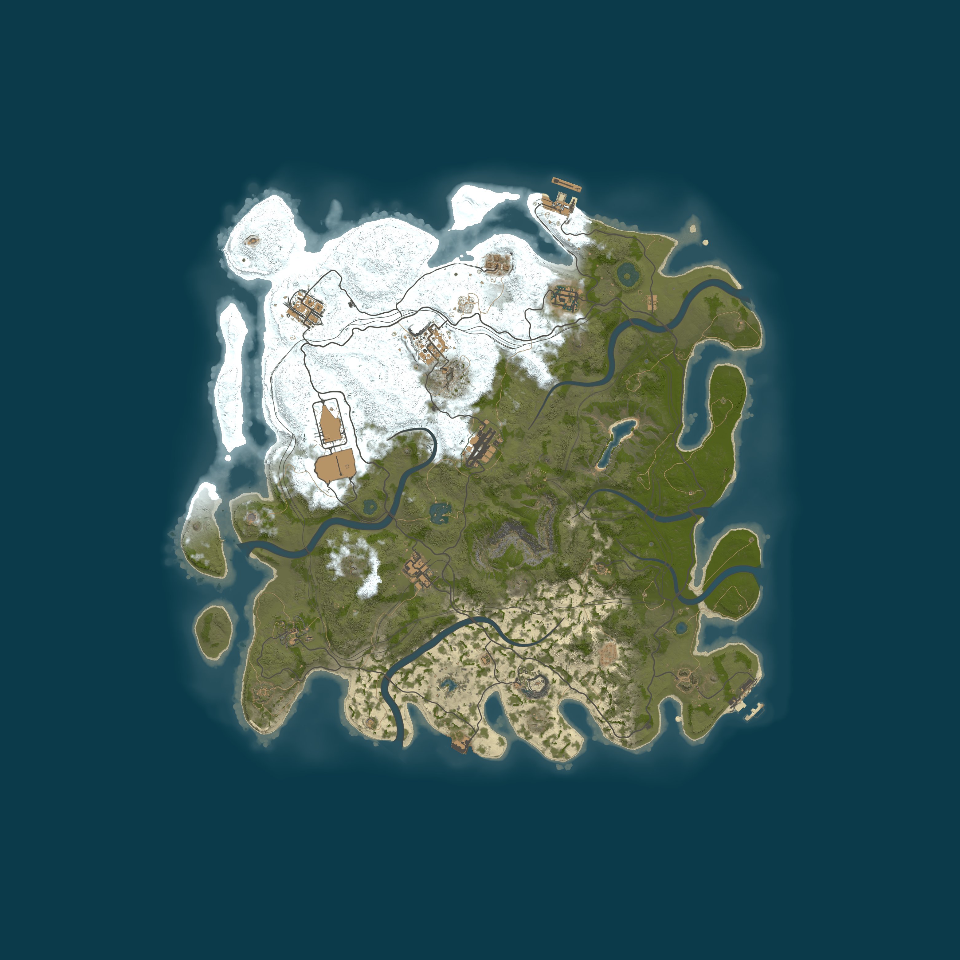 Карта сервера