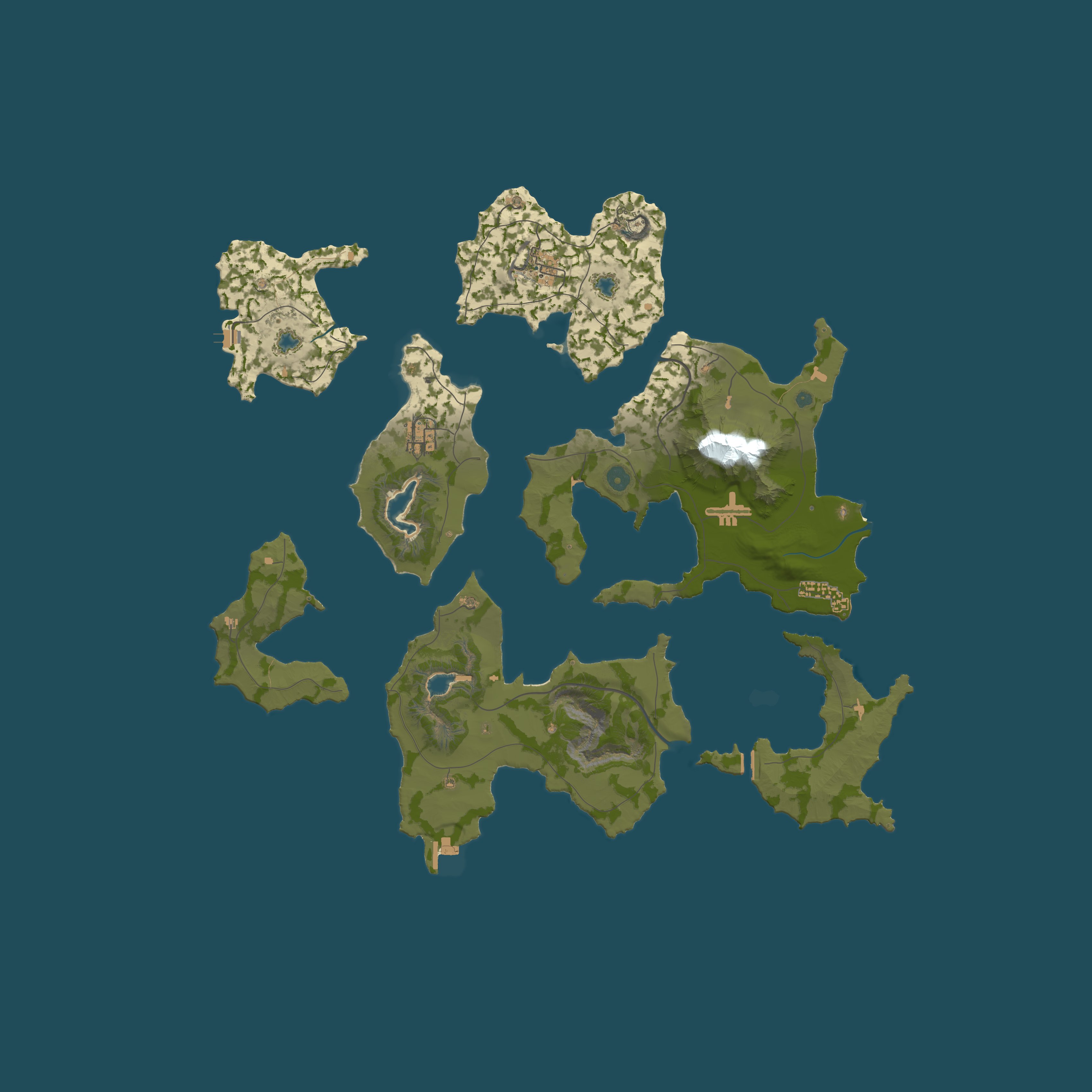 Custom Map, size 4800, seed 1337