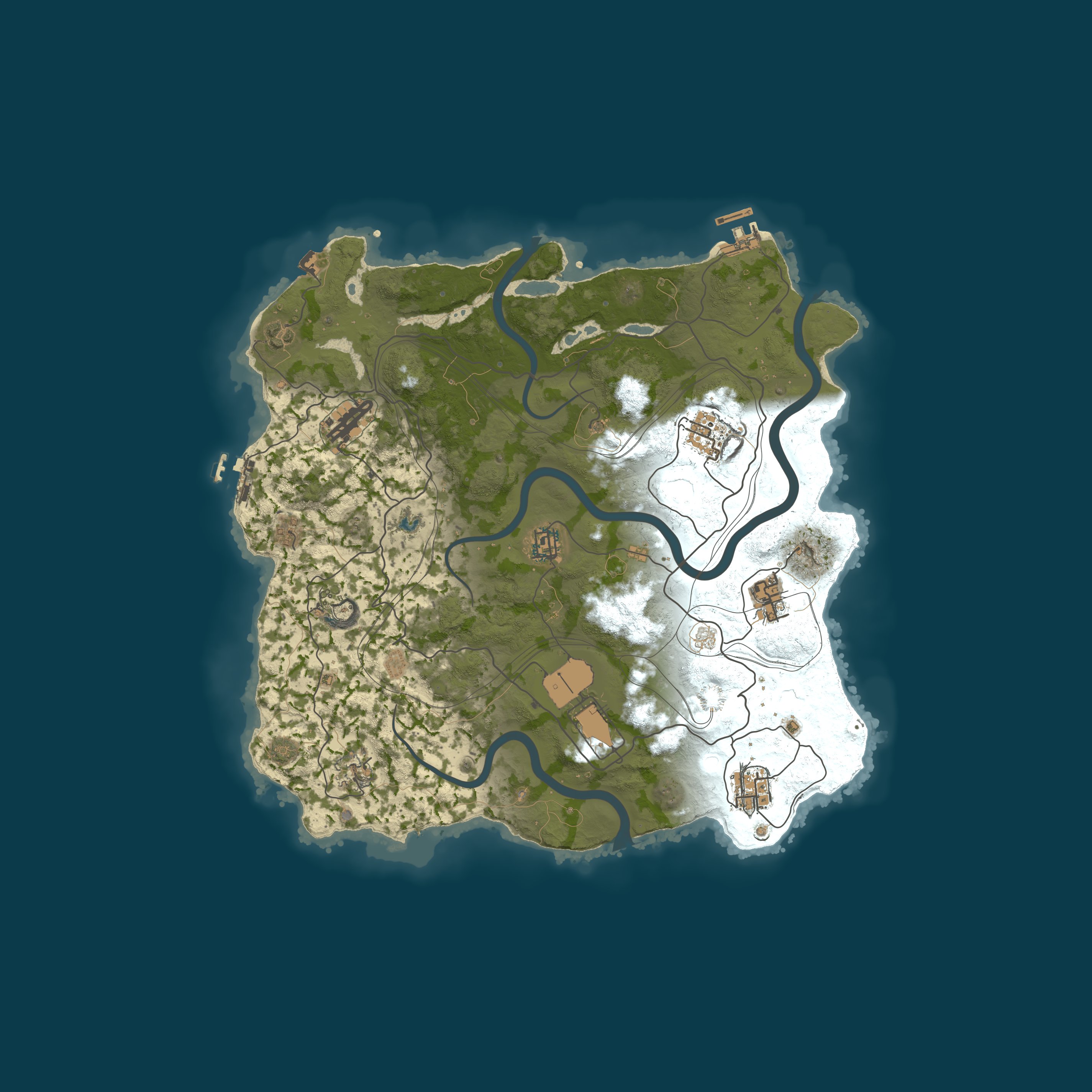 Map for WARBANDITS.GG EU 3X Weekly |Solo/Duo/Trio/Quad|LootX3| Just Wip