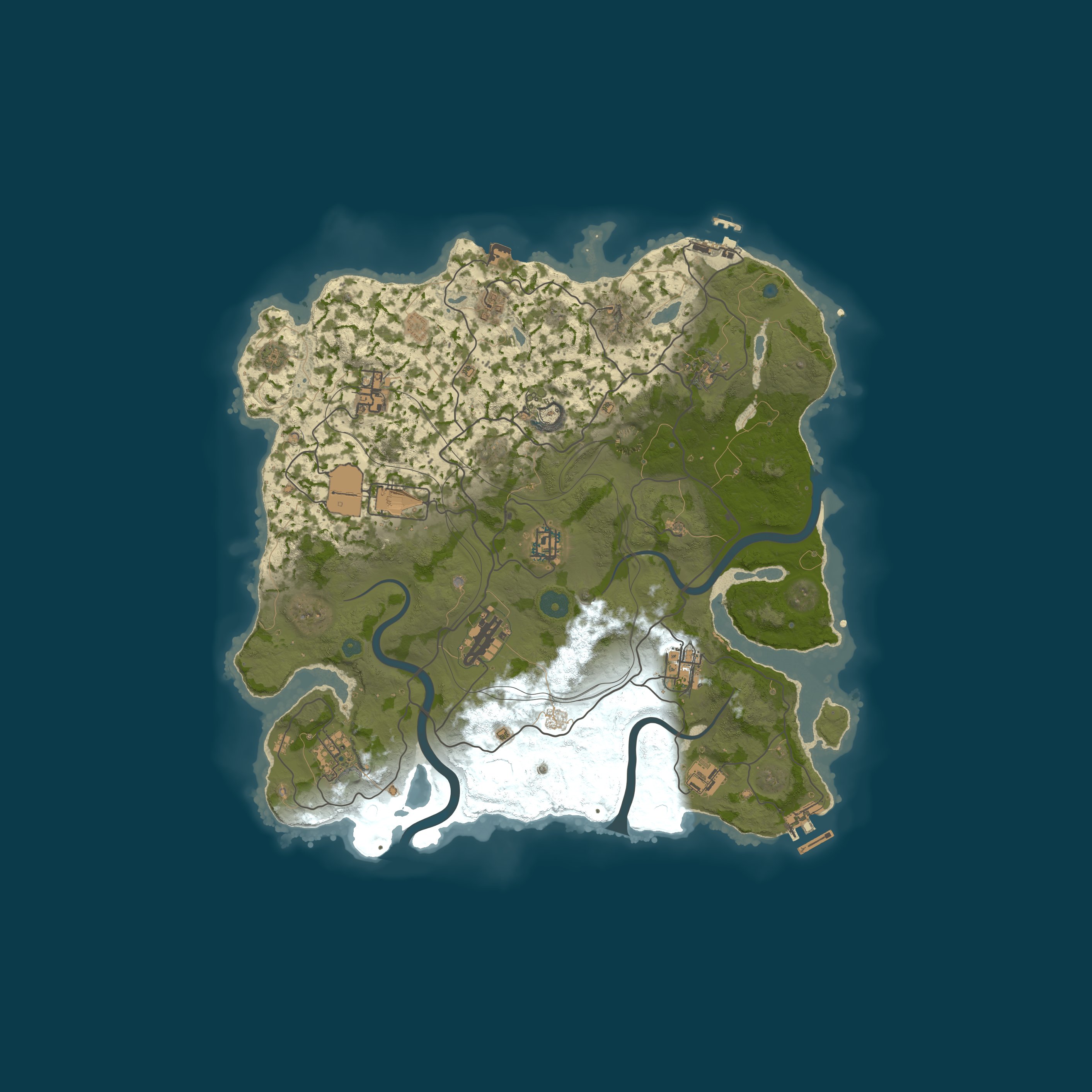 Rust map 3650/1337