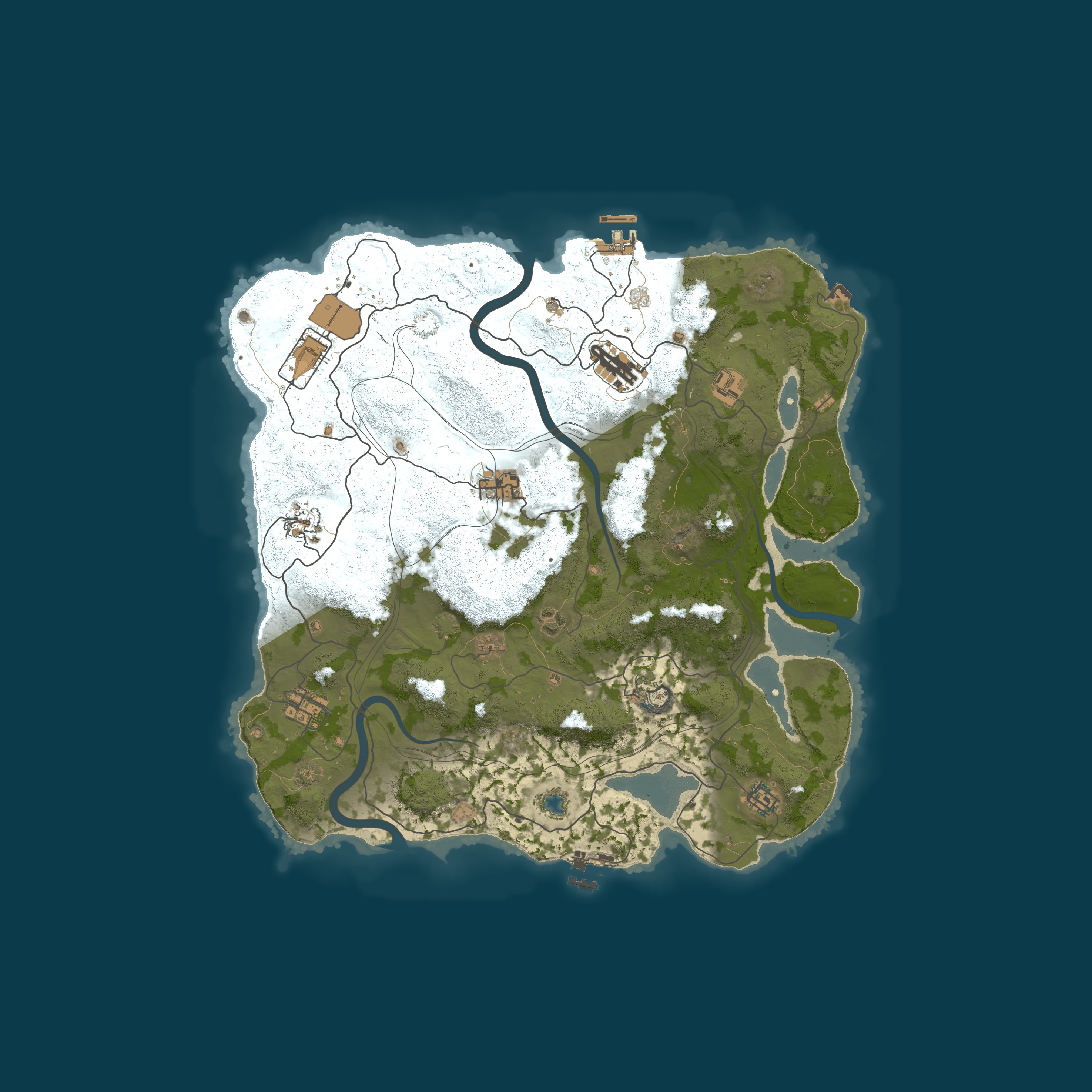 Rust map 3900/22983