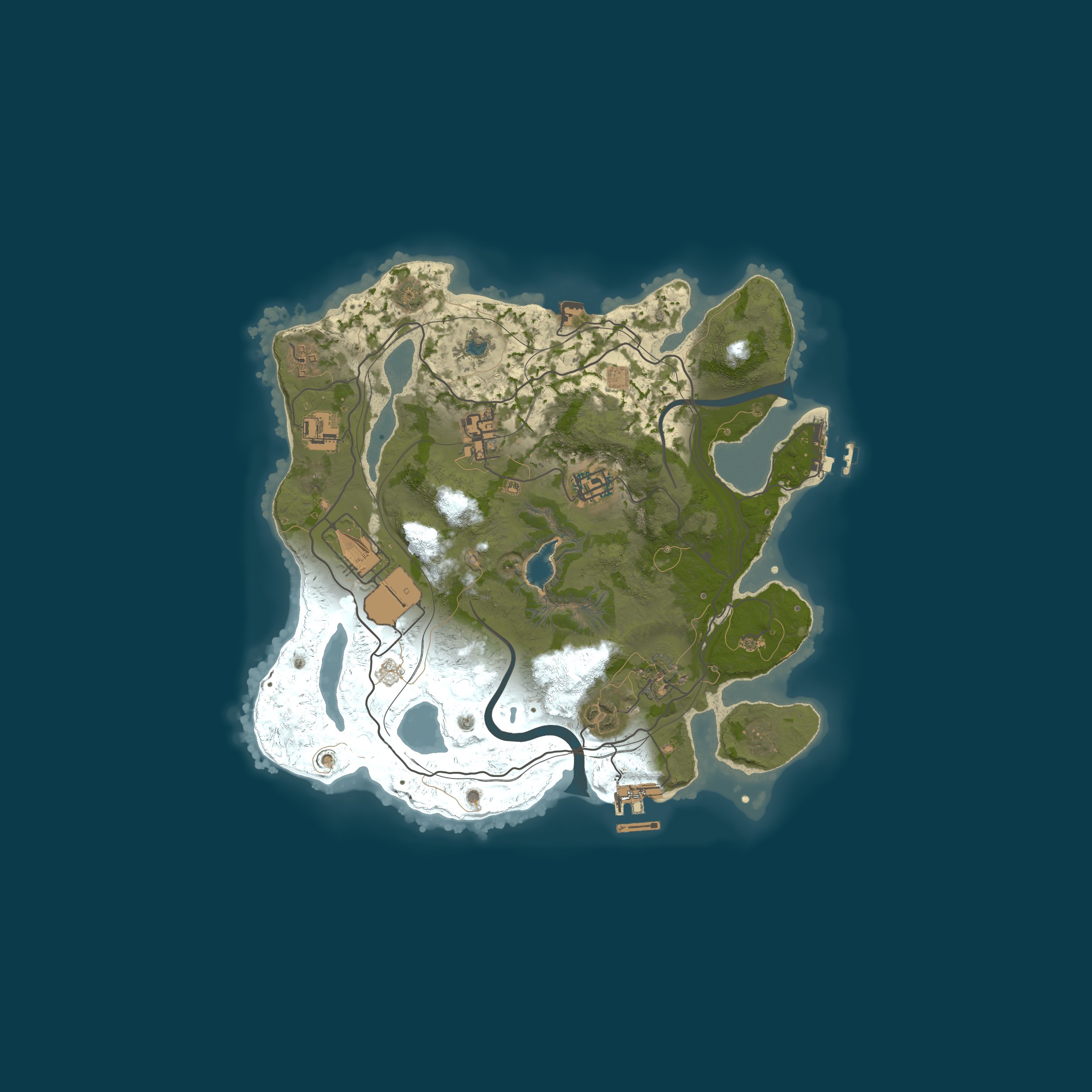 Rust map 3000/5387