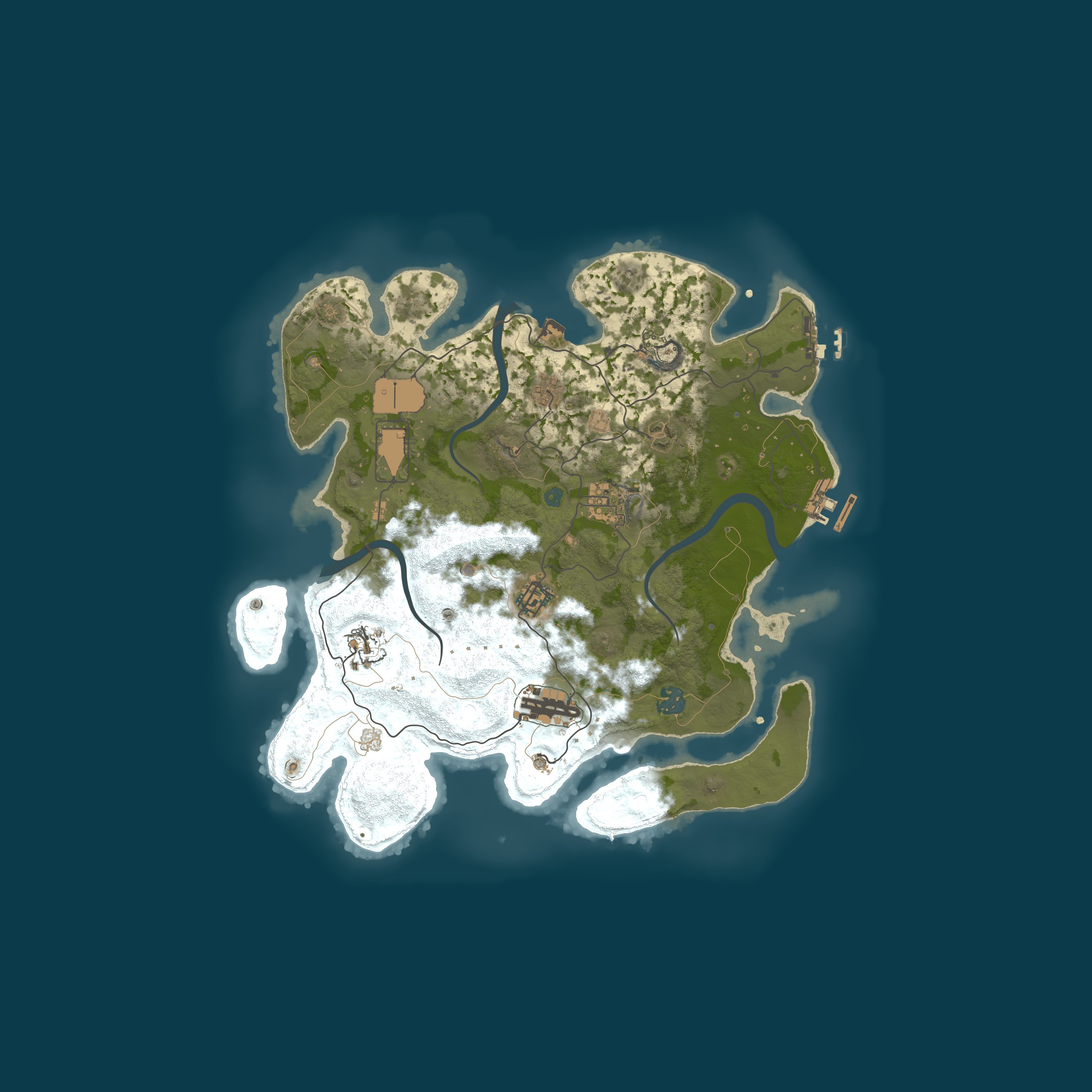 Карта сервера