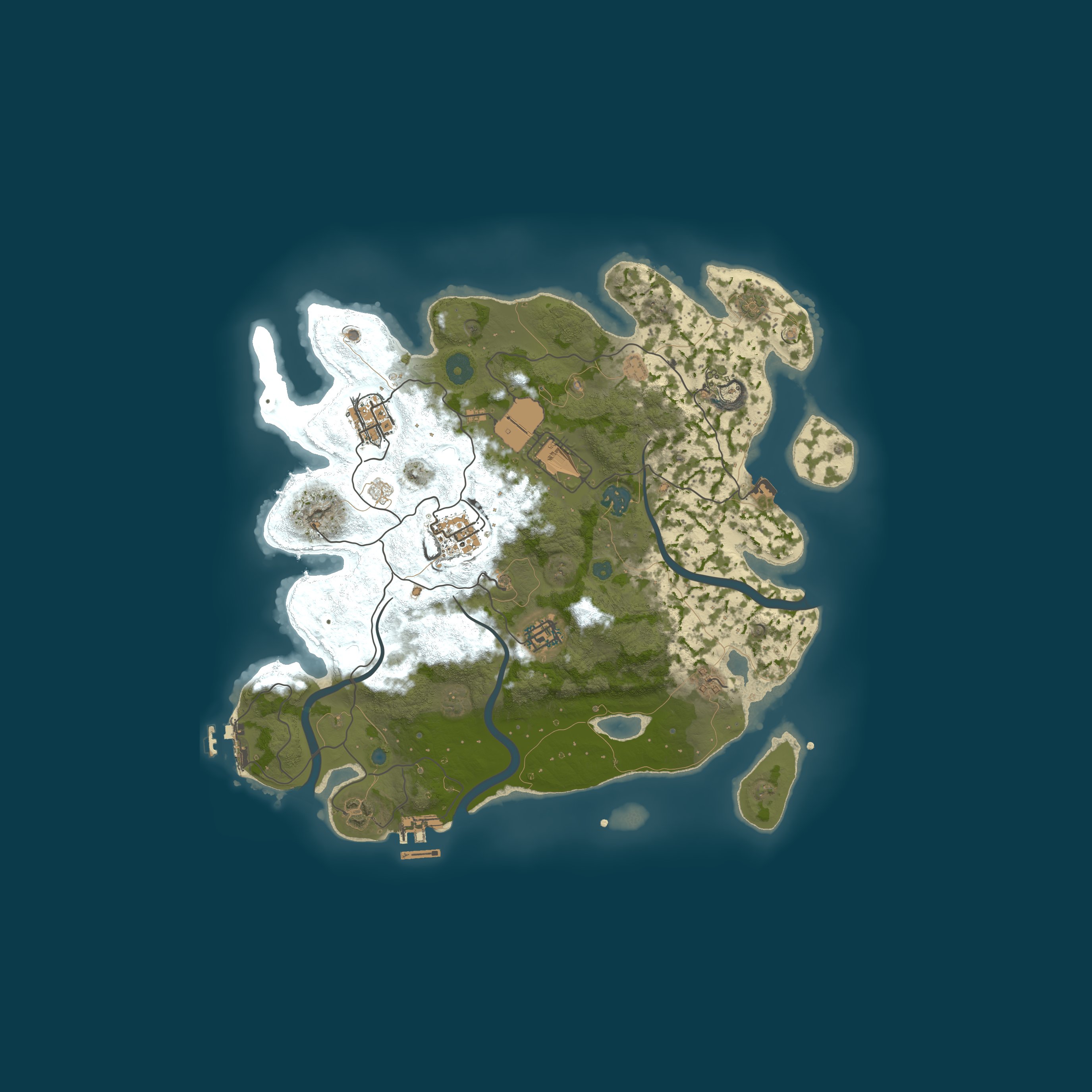 Map for EU | RUSTCLUB | Vanilla Weekly | Max Team 5