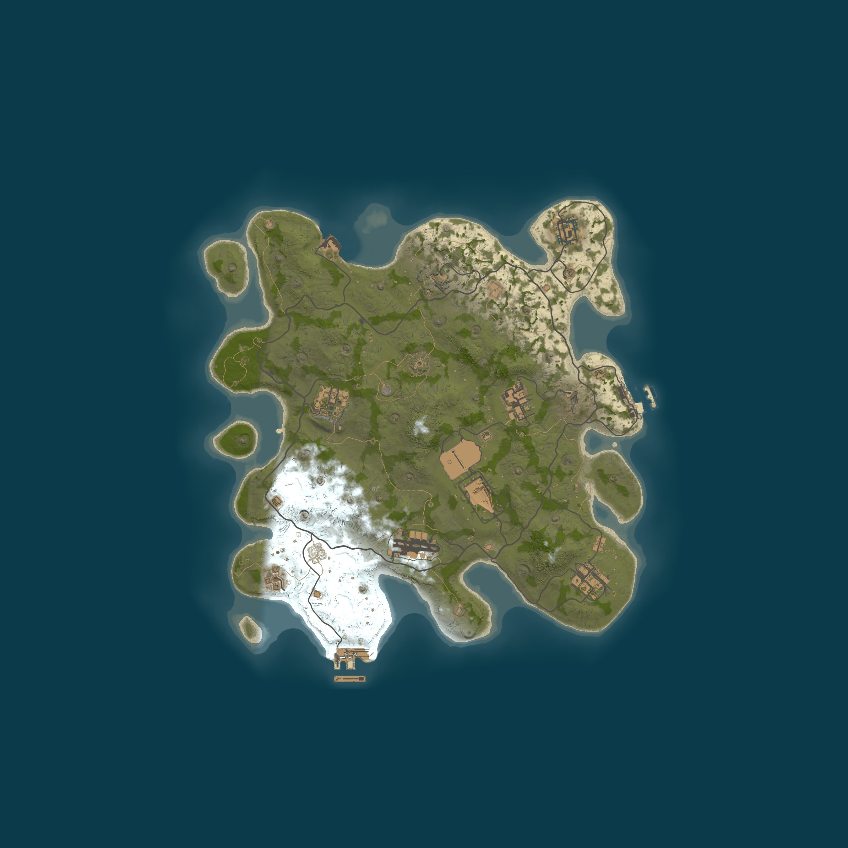Rust map 3400/1337