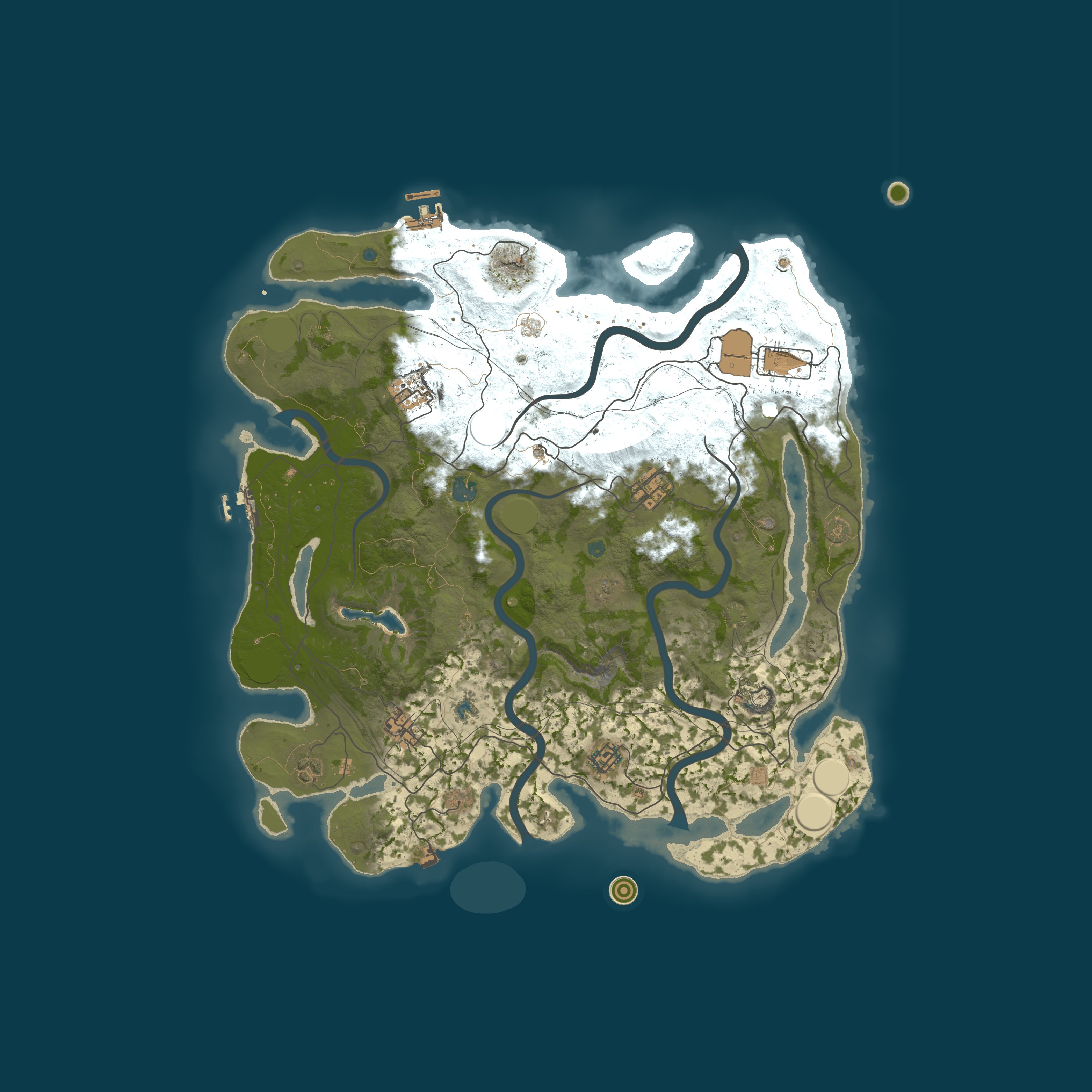 Map for [US] GAIA 1000000X - Builds|MyMini|Kits|Clans|Skinbox|PVP