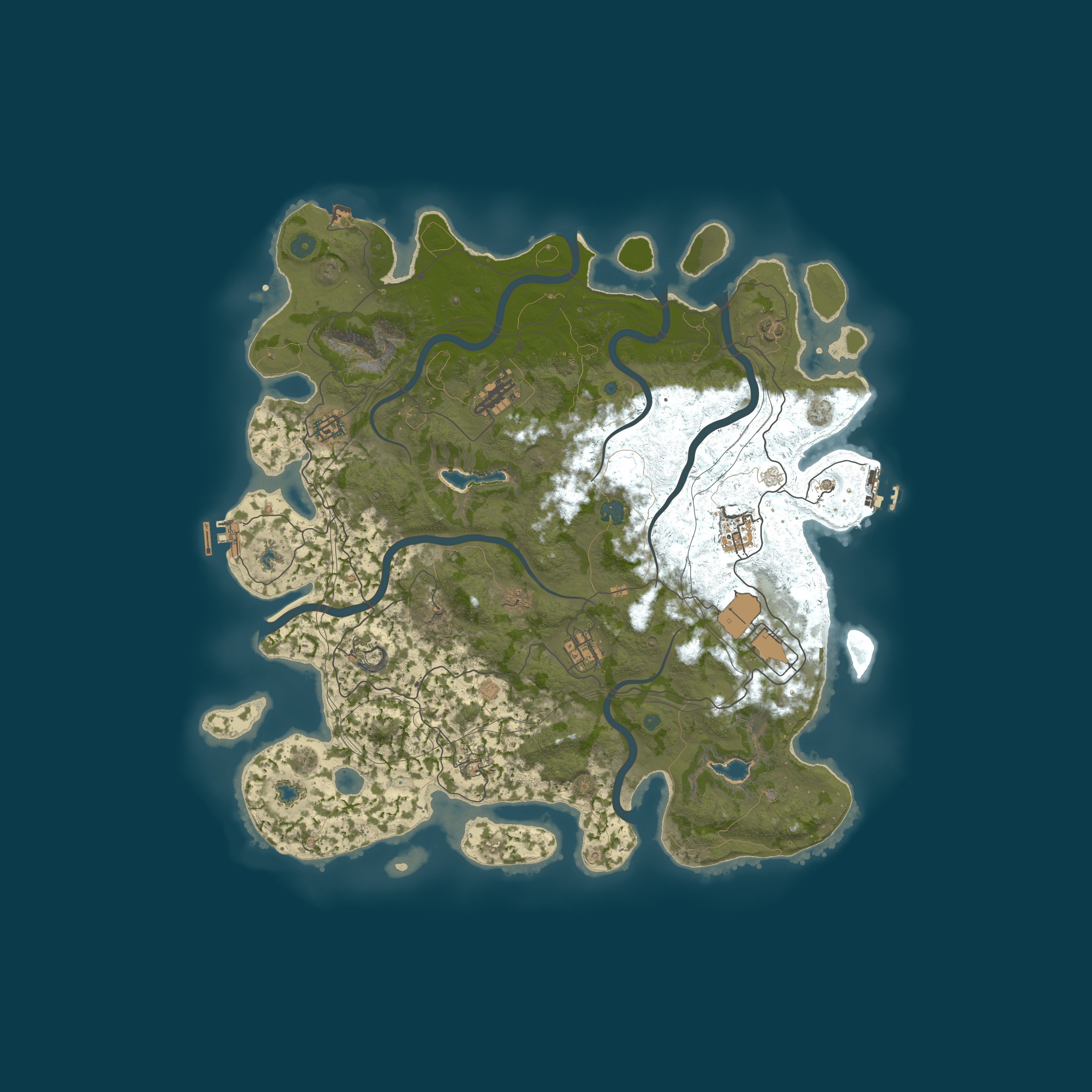 Map for 【樱花】萌新/不掉落/据点复仇/PVE/10x倍