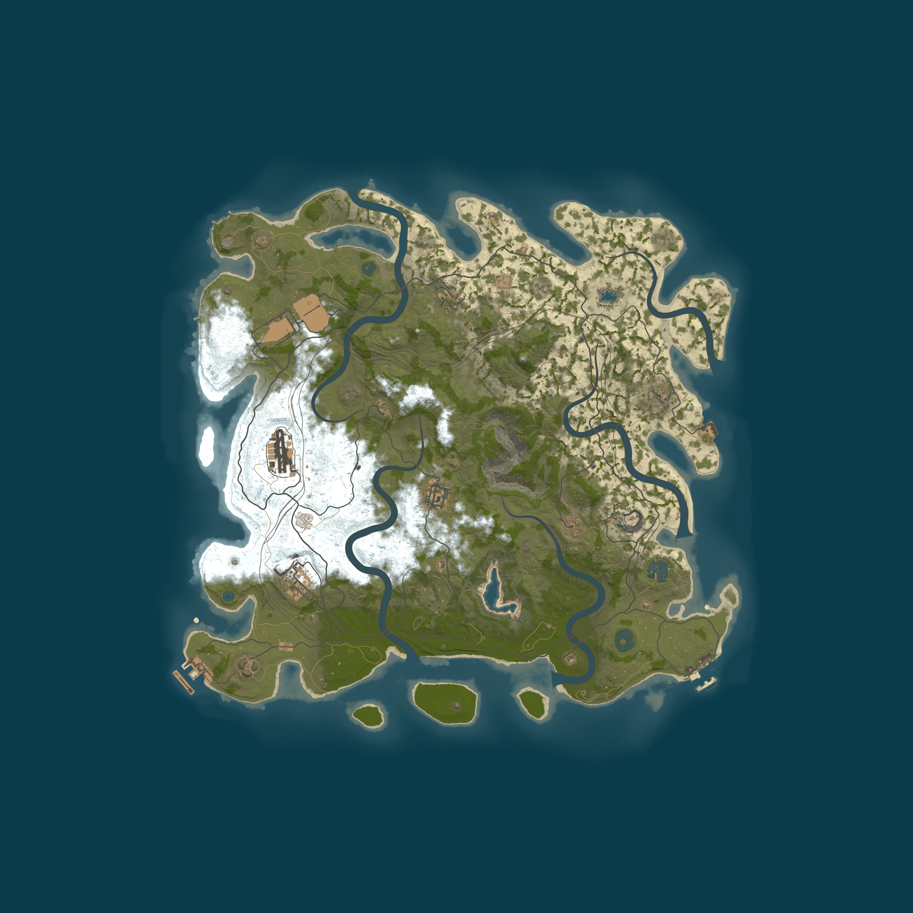 Map for Doomsday 1000X - |Raidable bases |Kits |RP Store |Persistent Ba