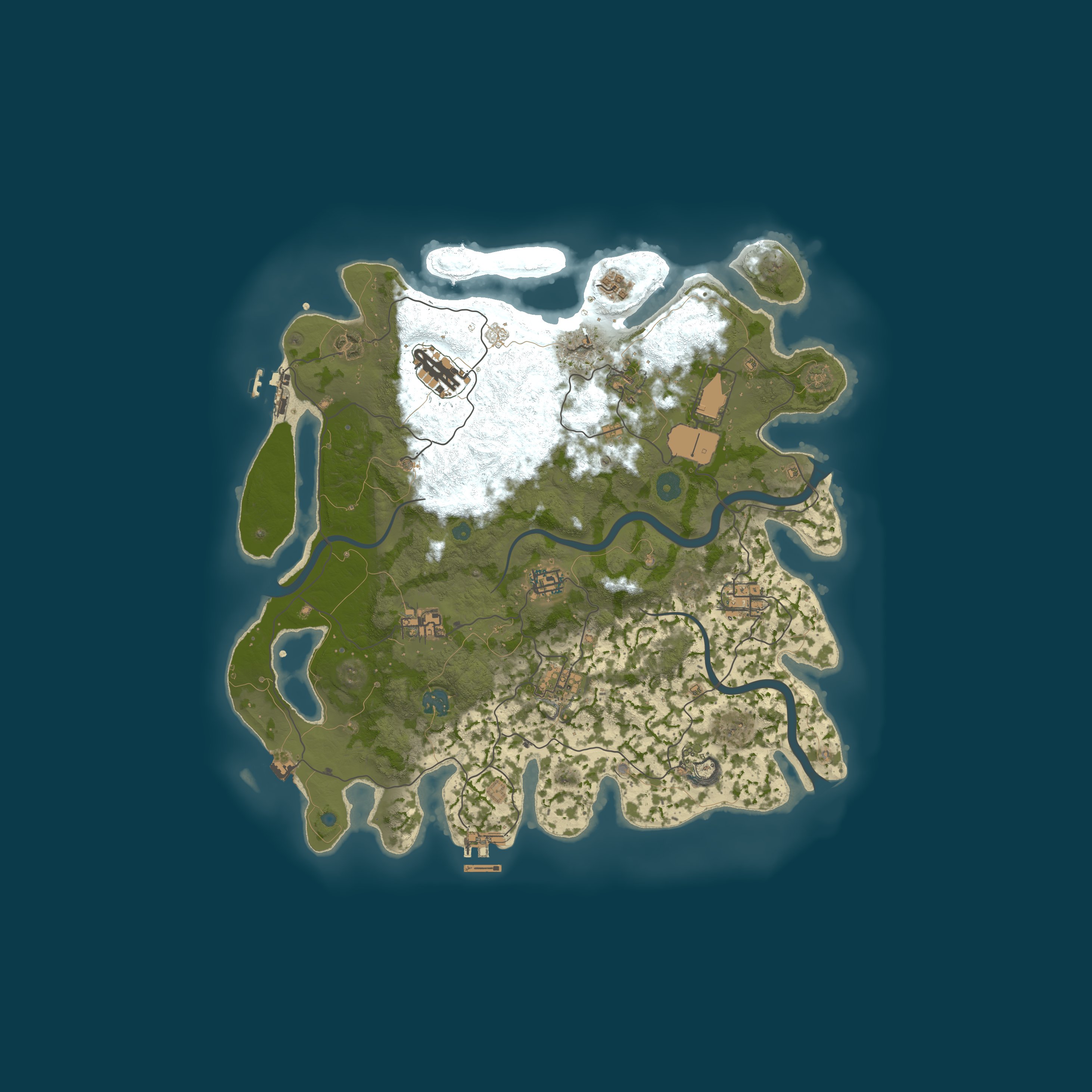 Карта сервера