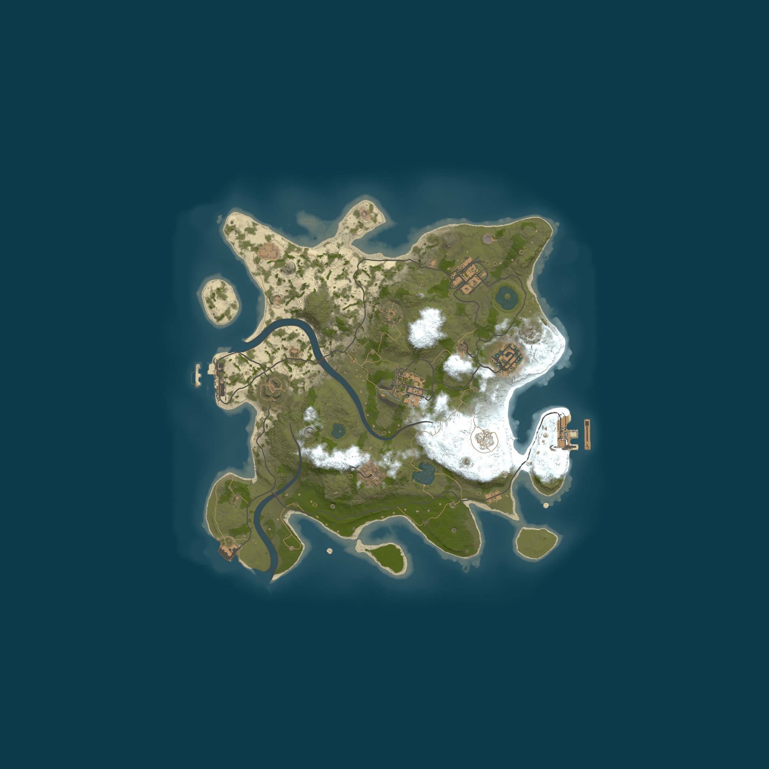 Map for All American Rust