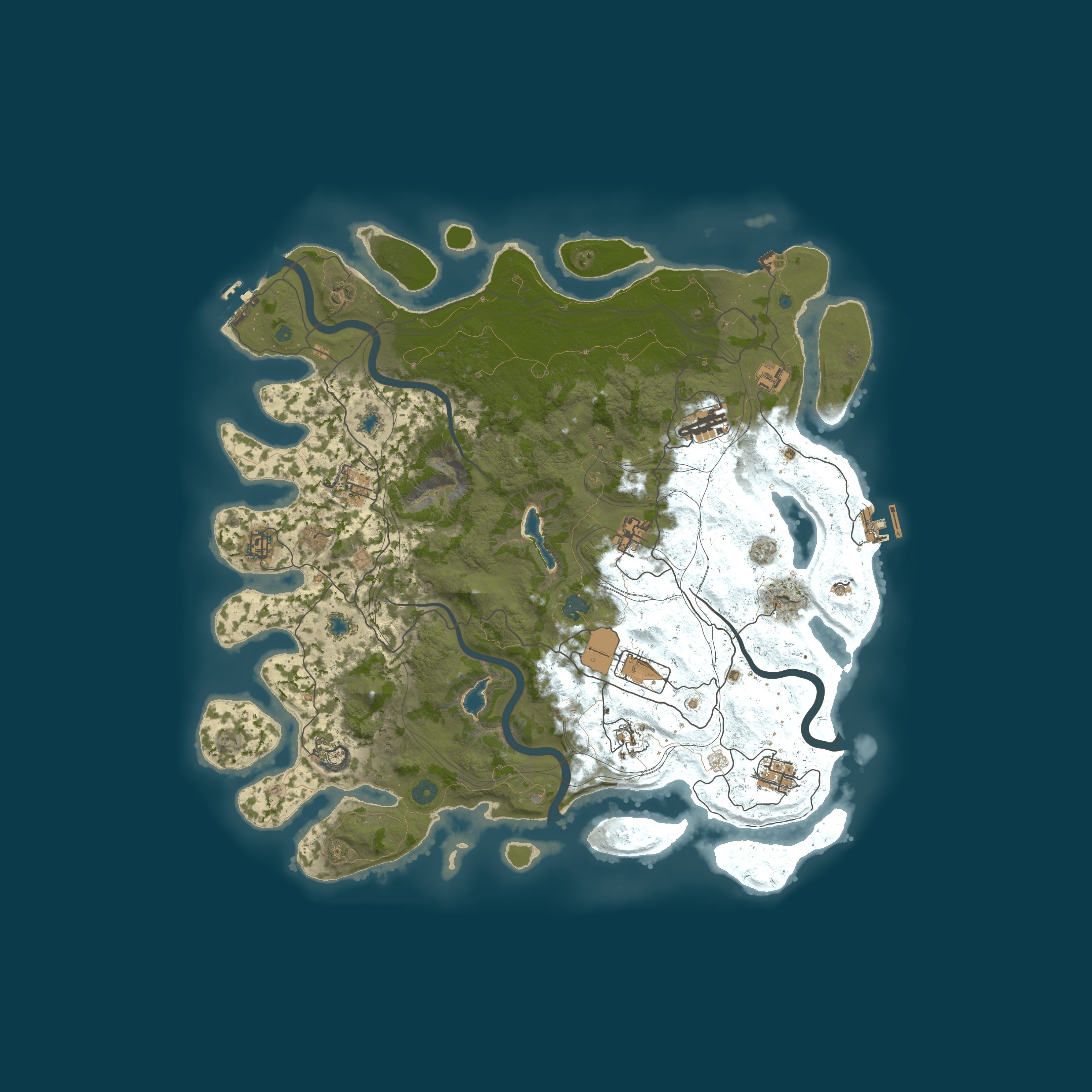 Map for [Uz/Ru/Kz] #1 UzRust - Modded