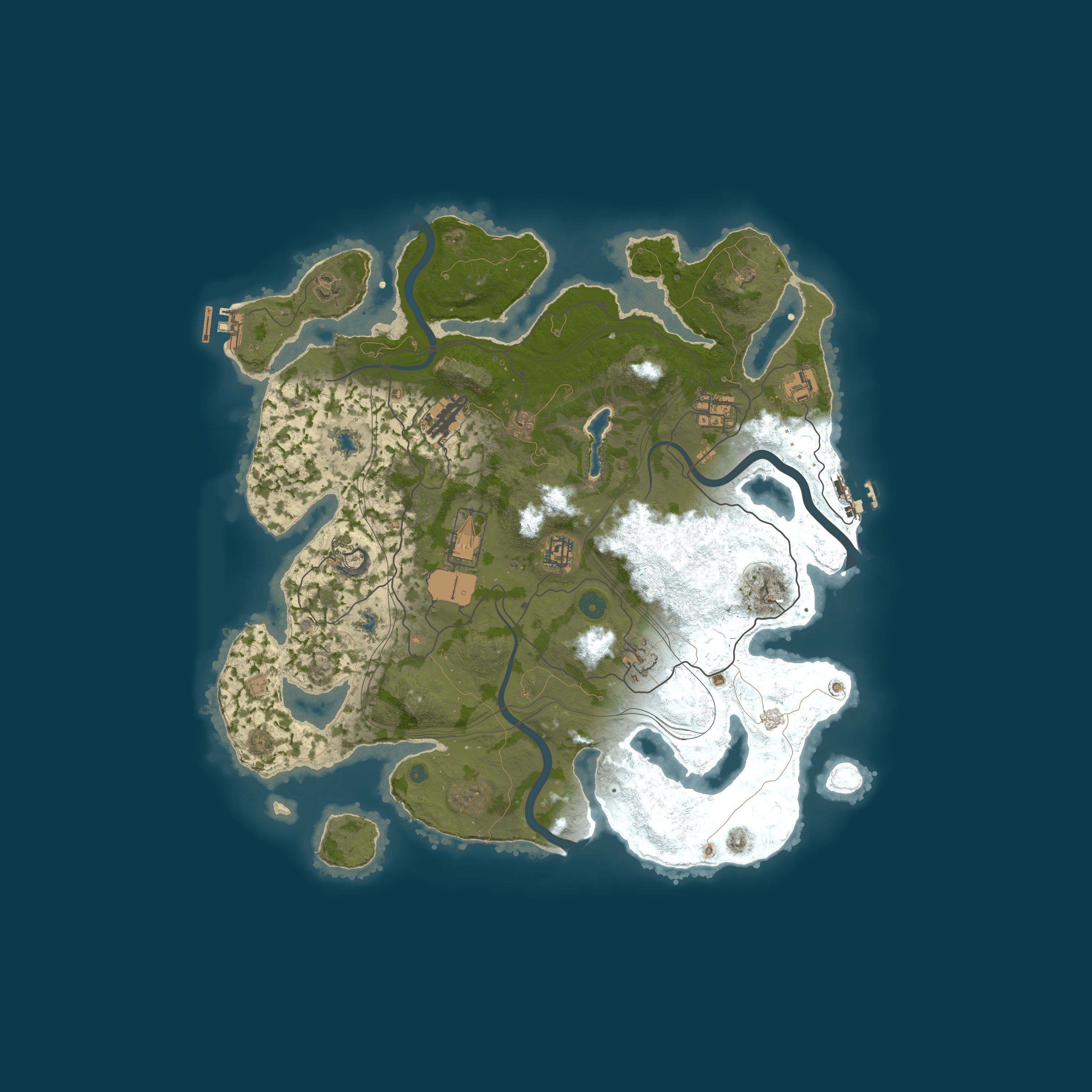 Procedural map
