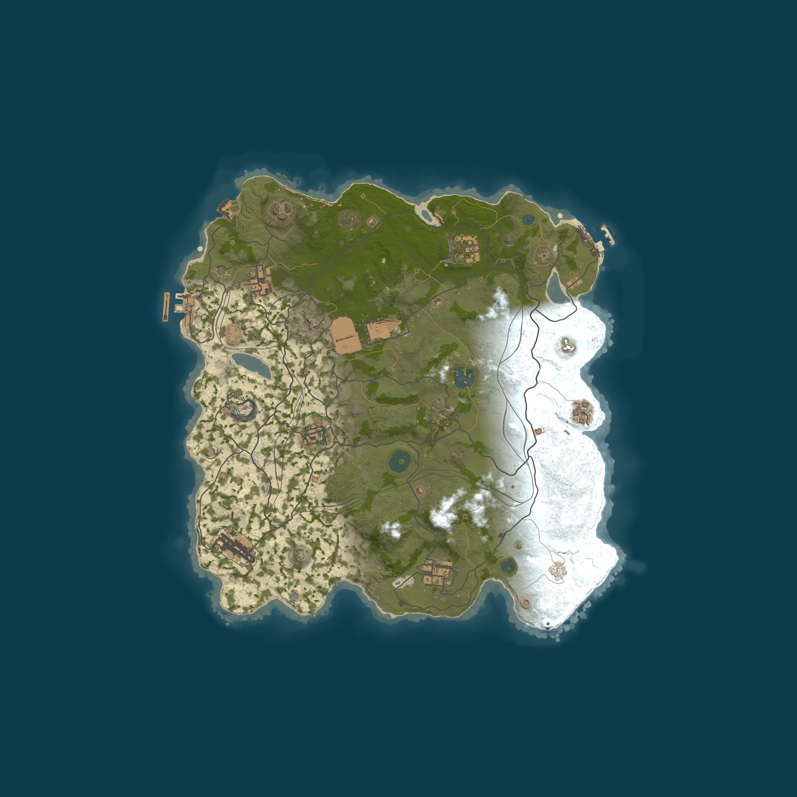 Map for BM RUST|Small Map|Для Новичков|X1.5