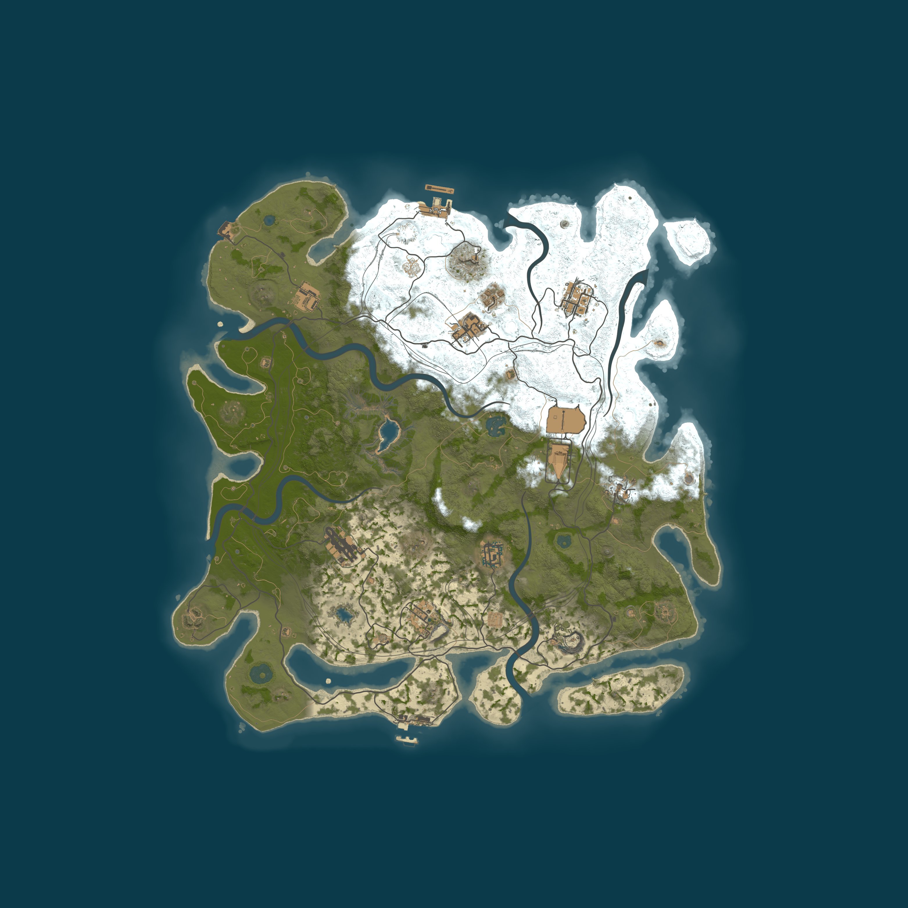 Map for [UA/EU] TRUERUST | Classic | Vanilla | Monthly