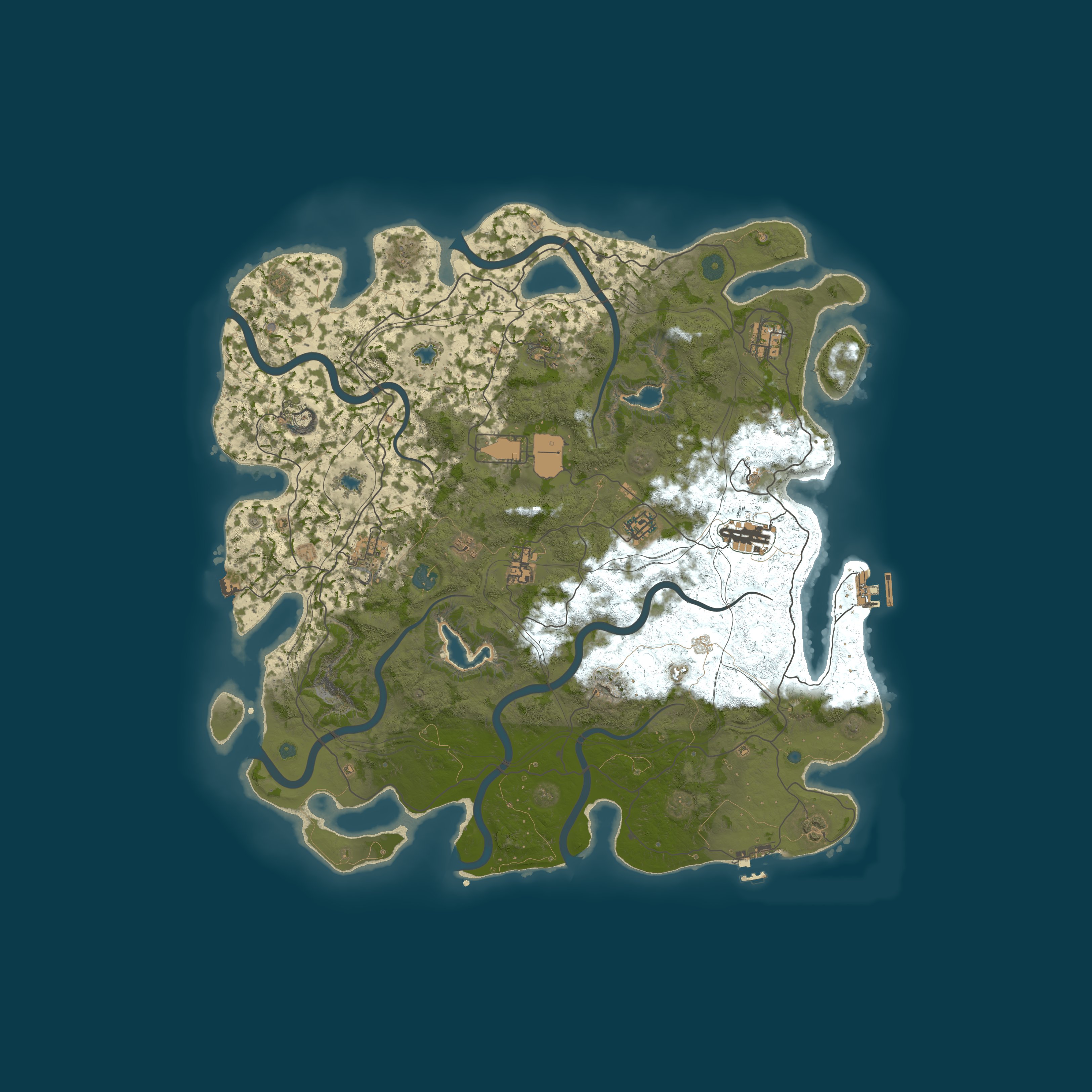 Карта сервера