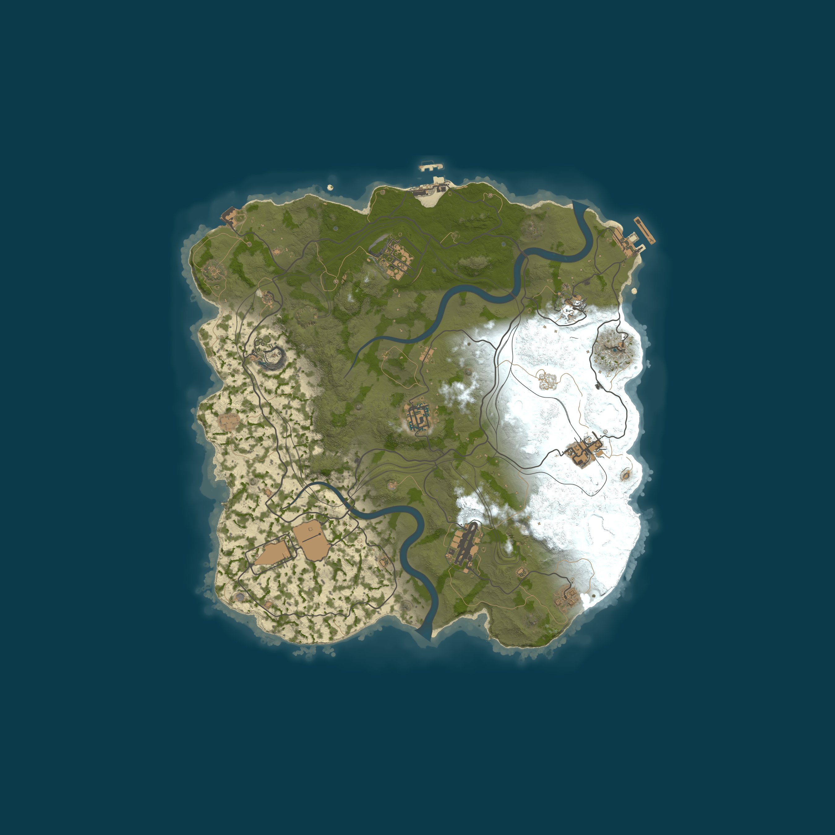 Map for WARBANDITS.GG EU 10X No BPs Loot++|PvP|MyMini|Shop|Noob Friendl