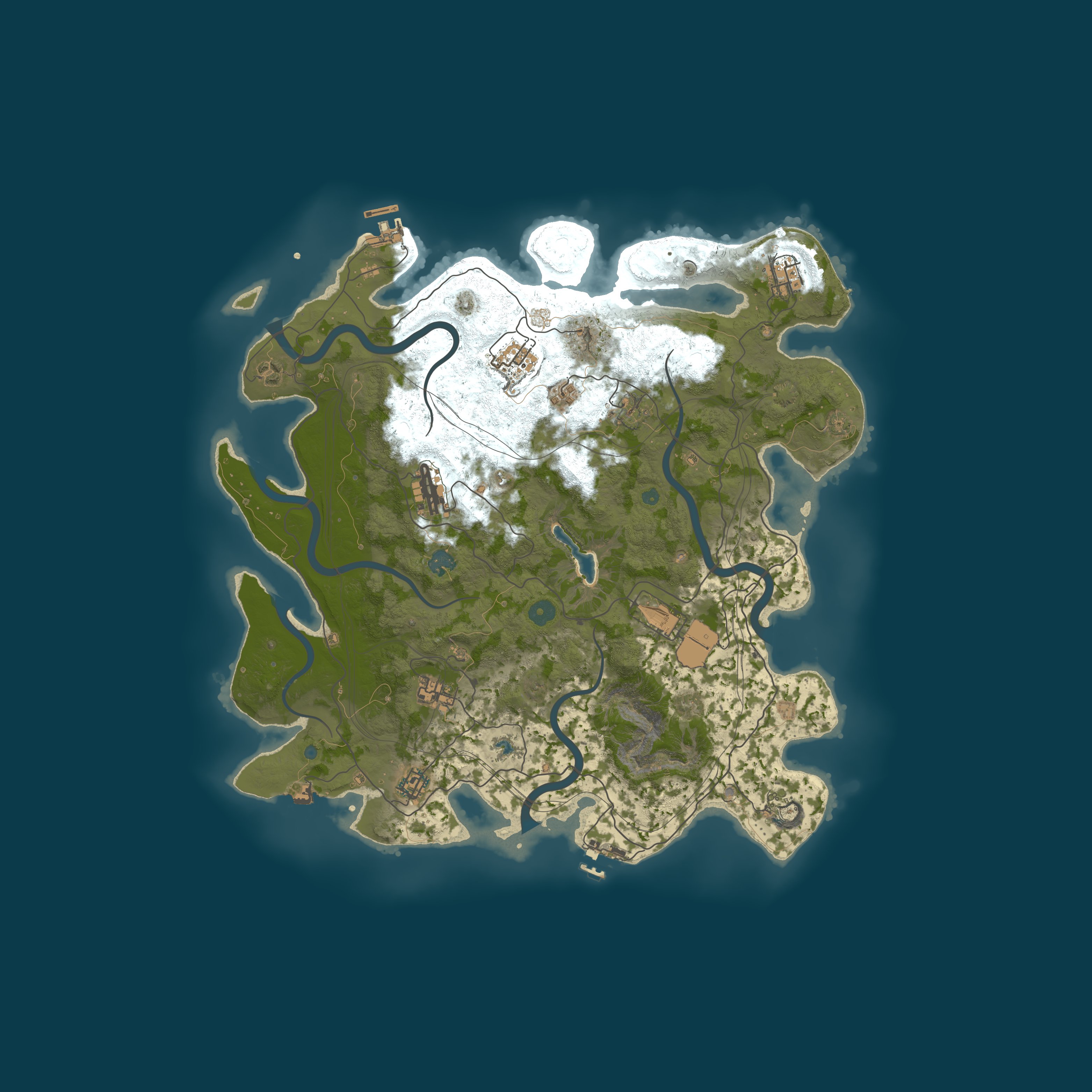 Map for Siberia [PVE] classic vanilla