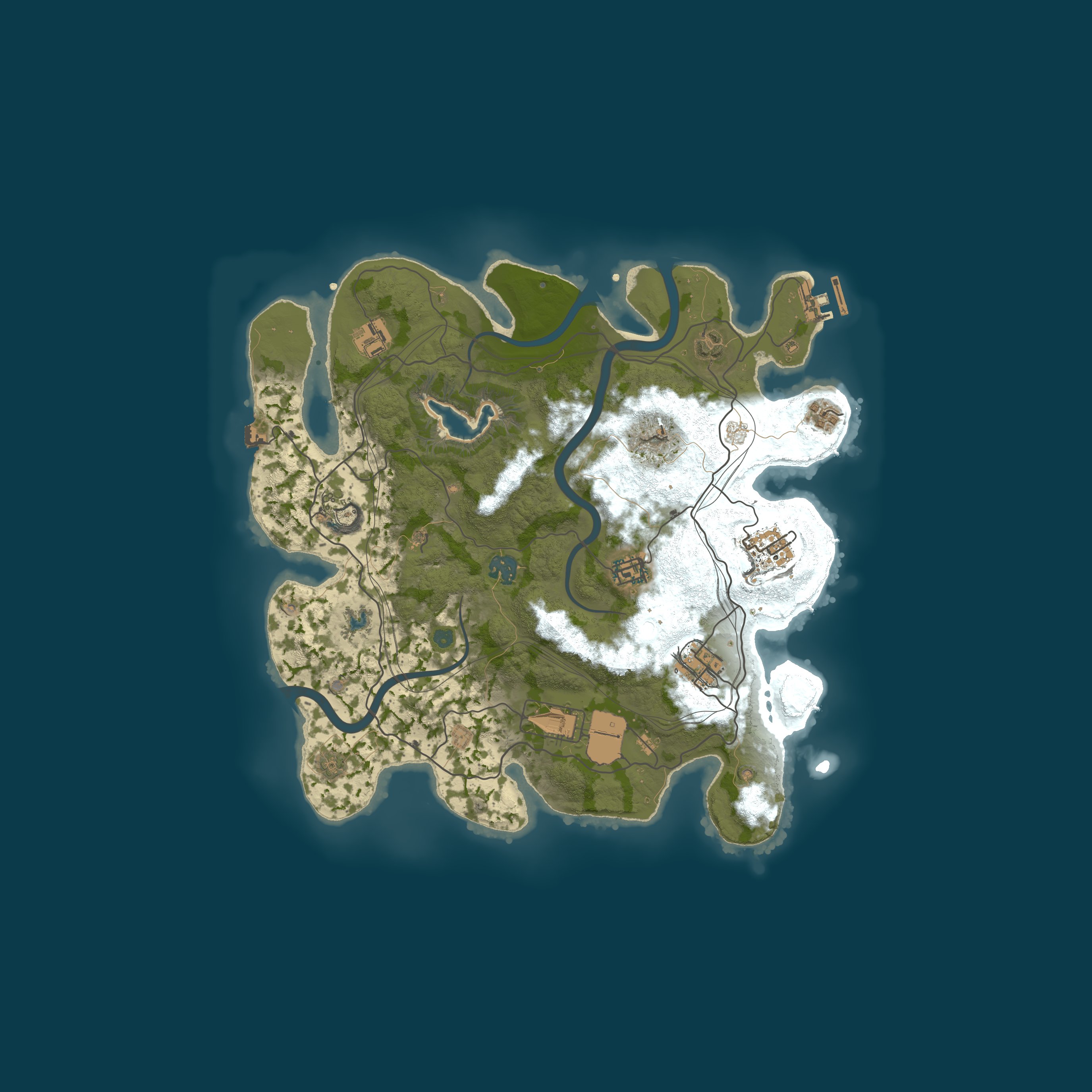 Rust map 3500/1337