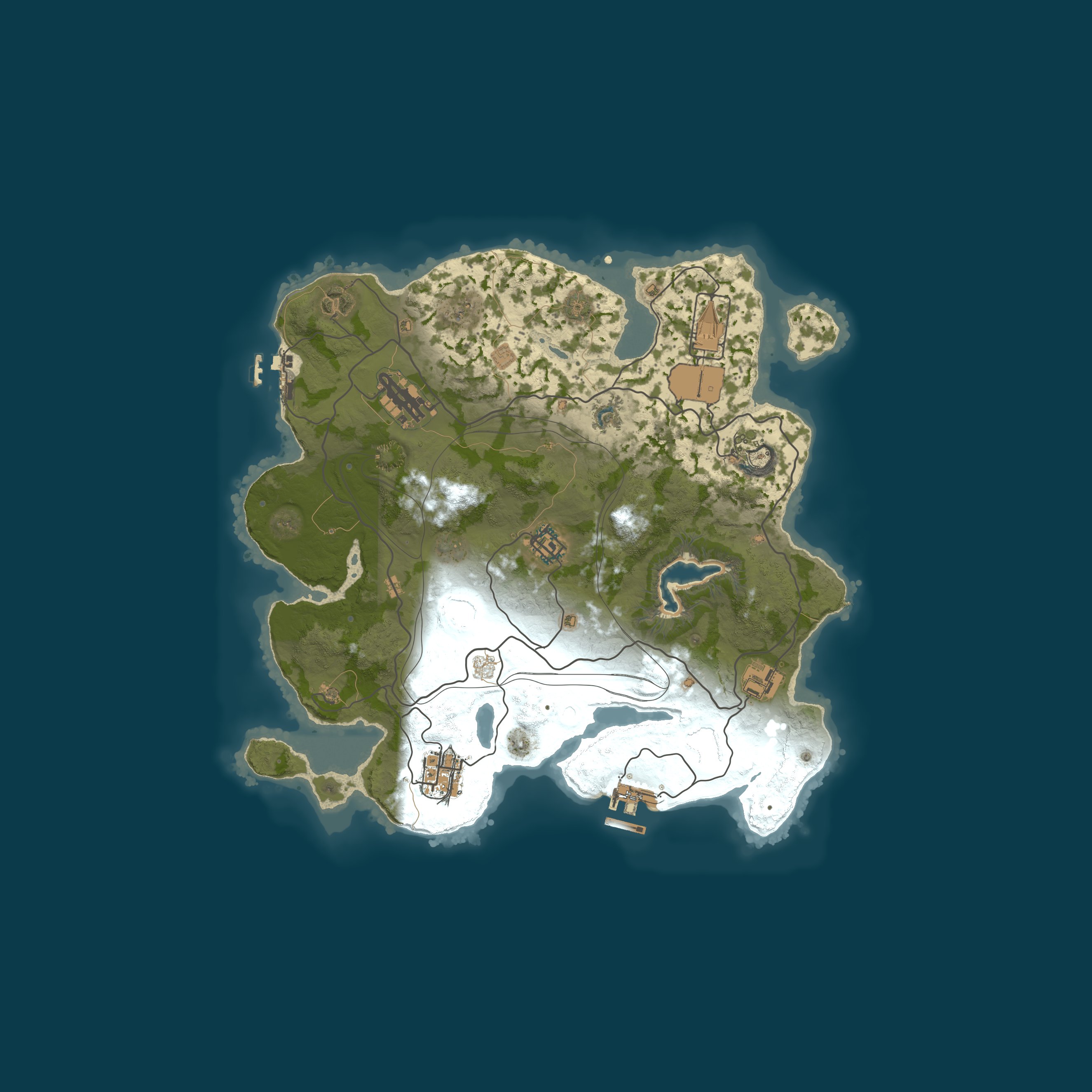 Rust map 3300/1337