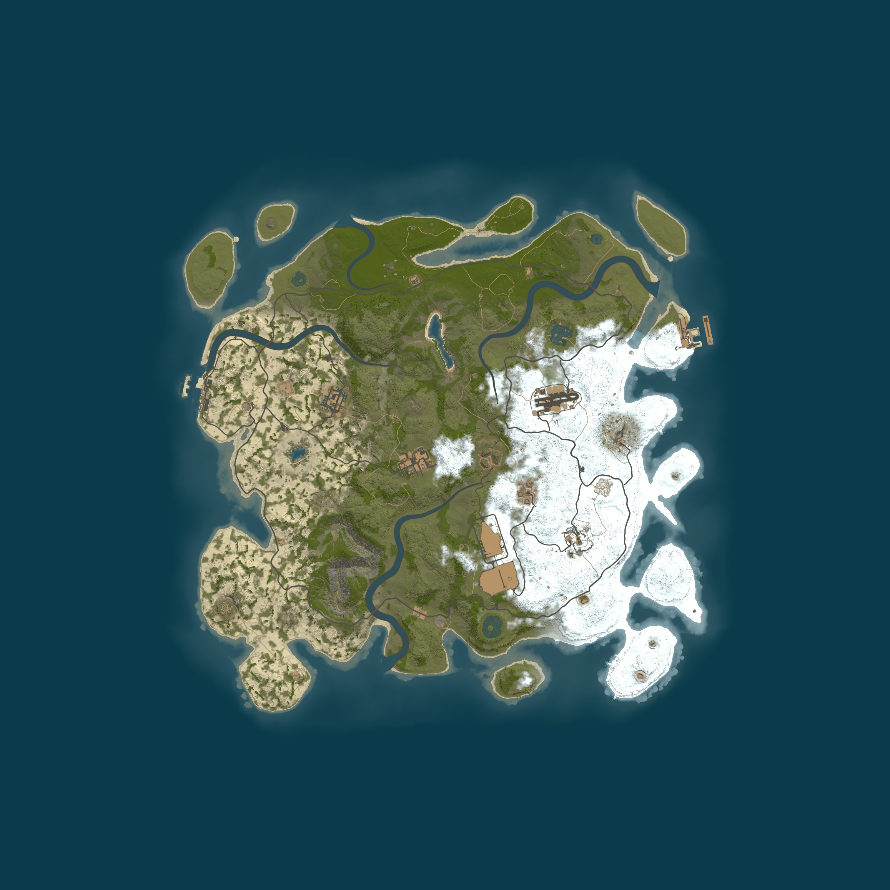 Map for Fishing Village | US Main |