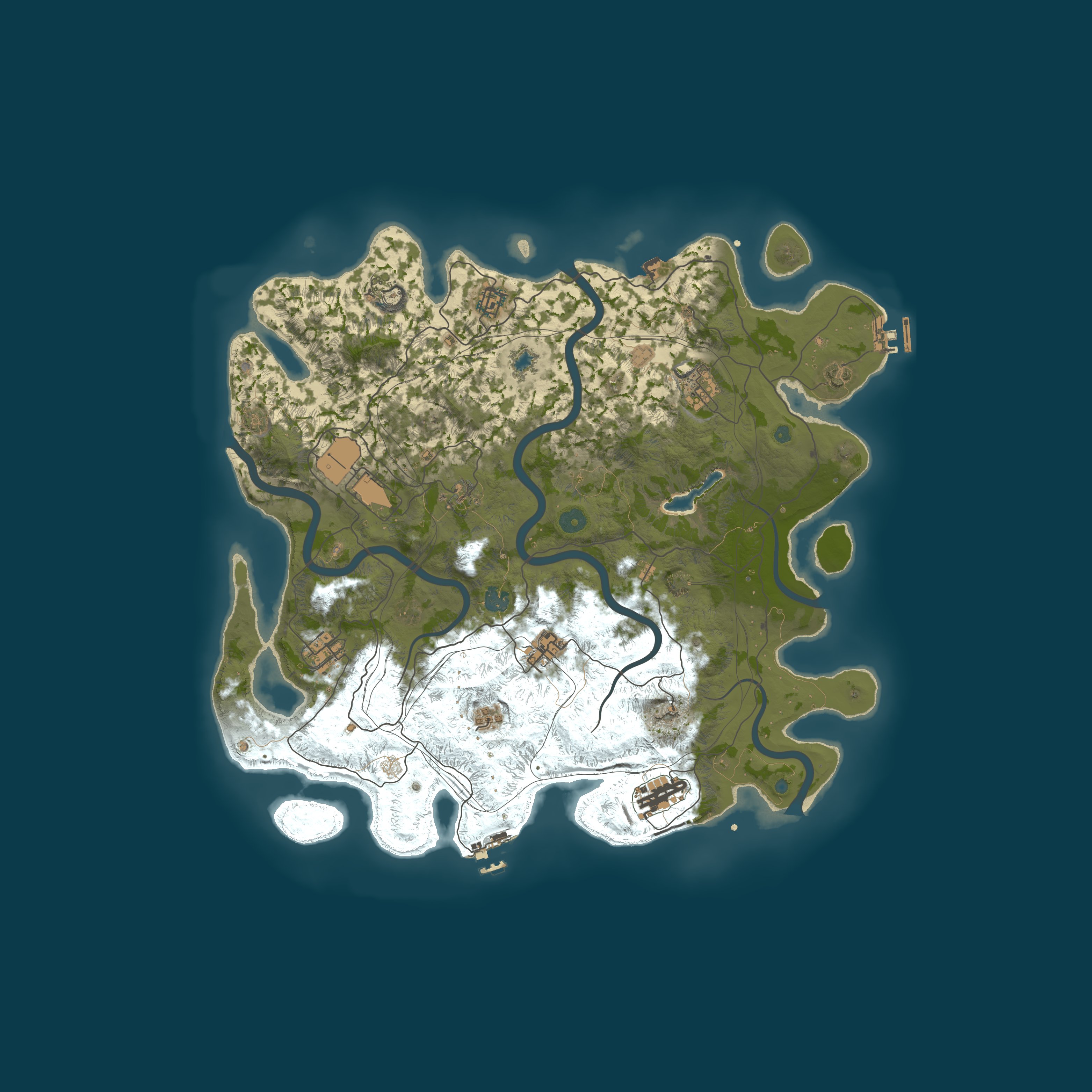 Map for RustBurg.ru #2〔X5/X10|MAX5|LOOT+|FPS+|KITS|TP〕21.03