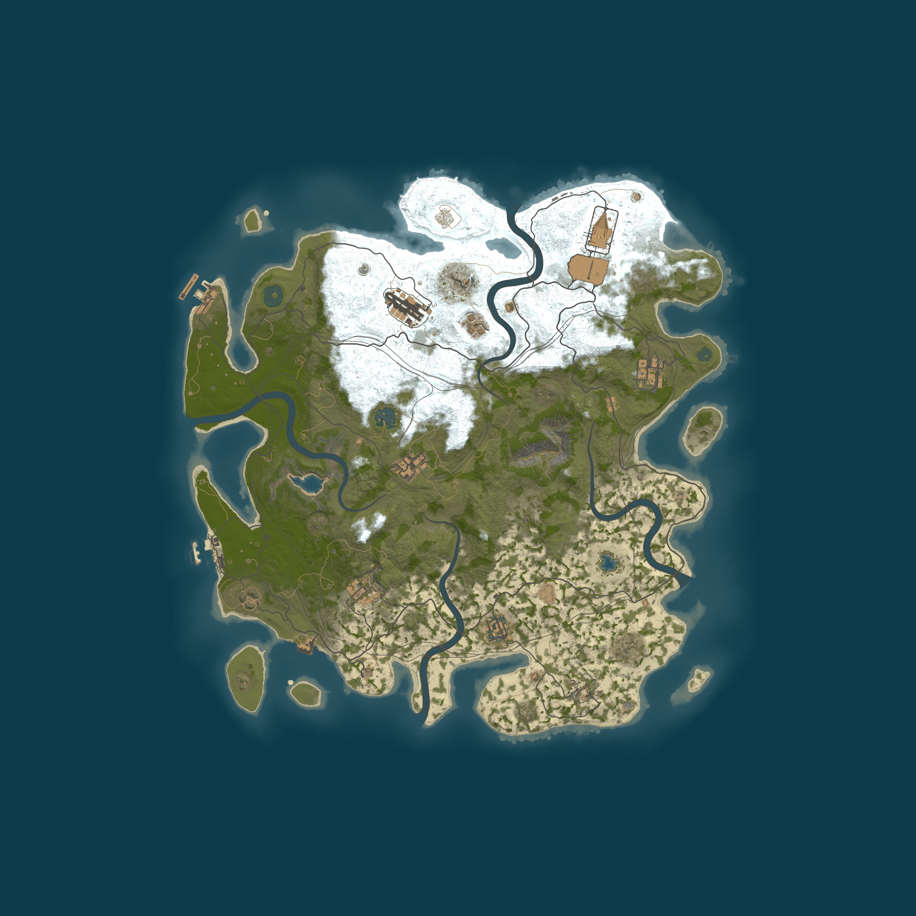 Map for [EU East] Facepunch Primitive 1