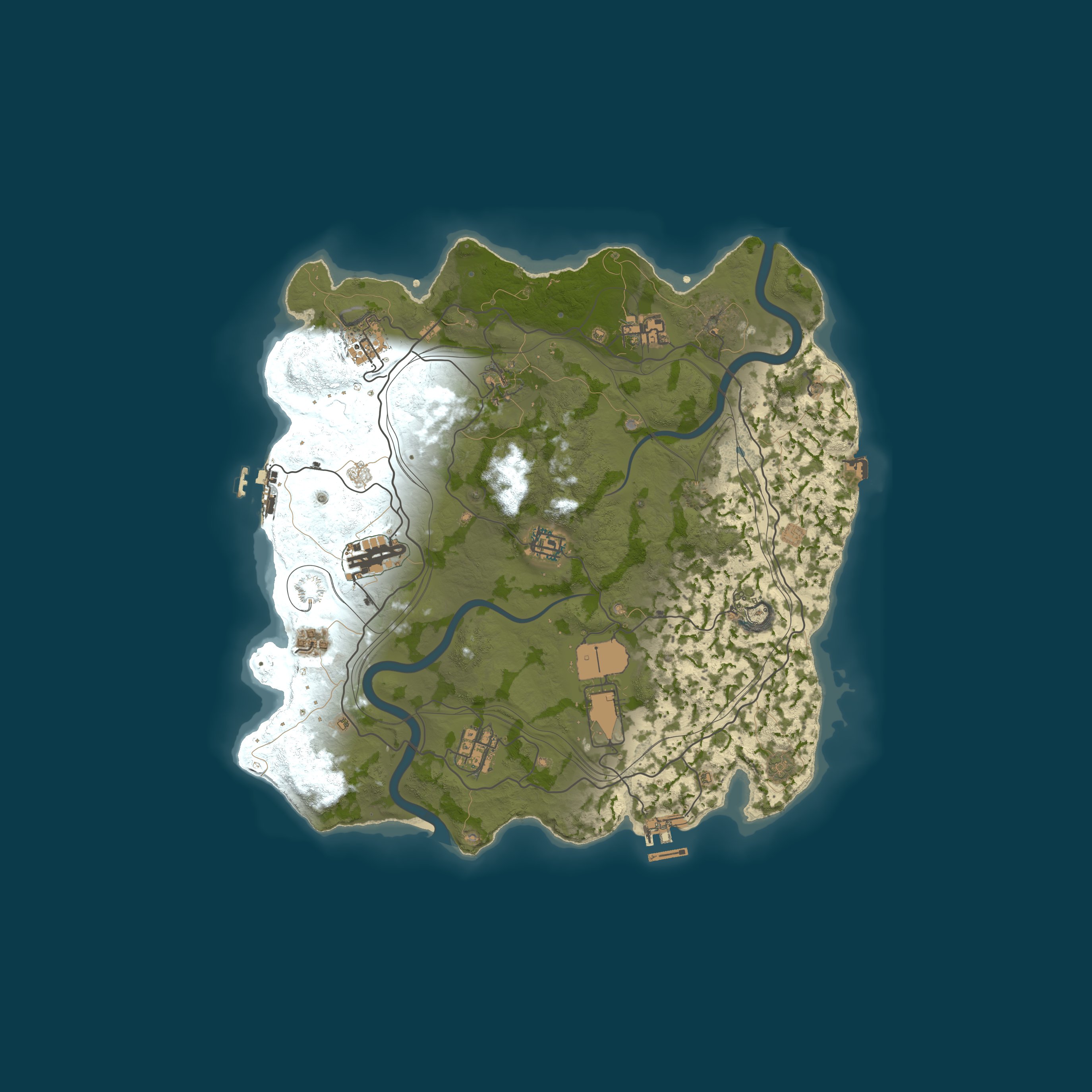 Карта сервера