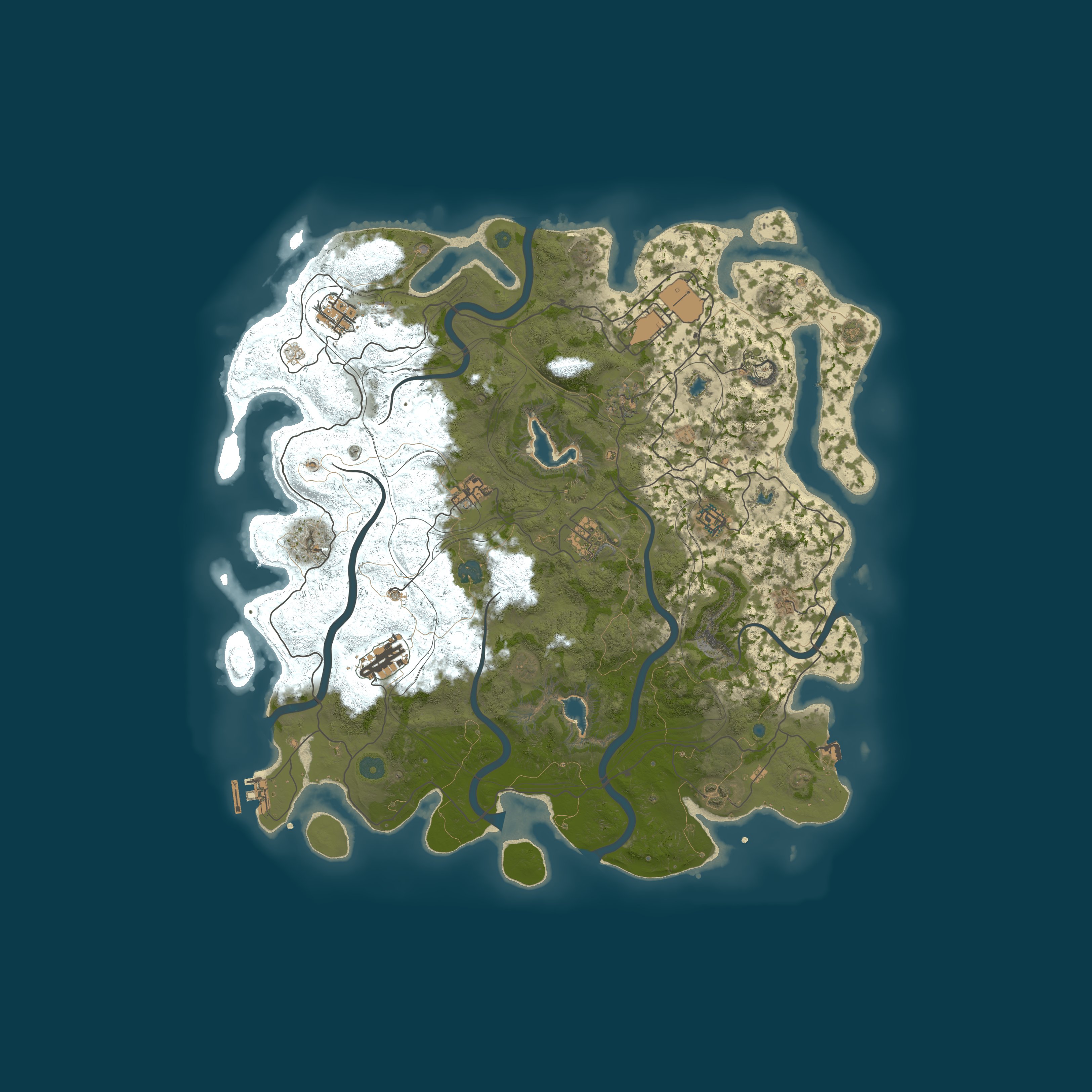 Карта сервера