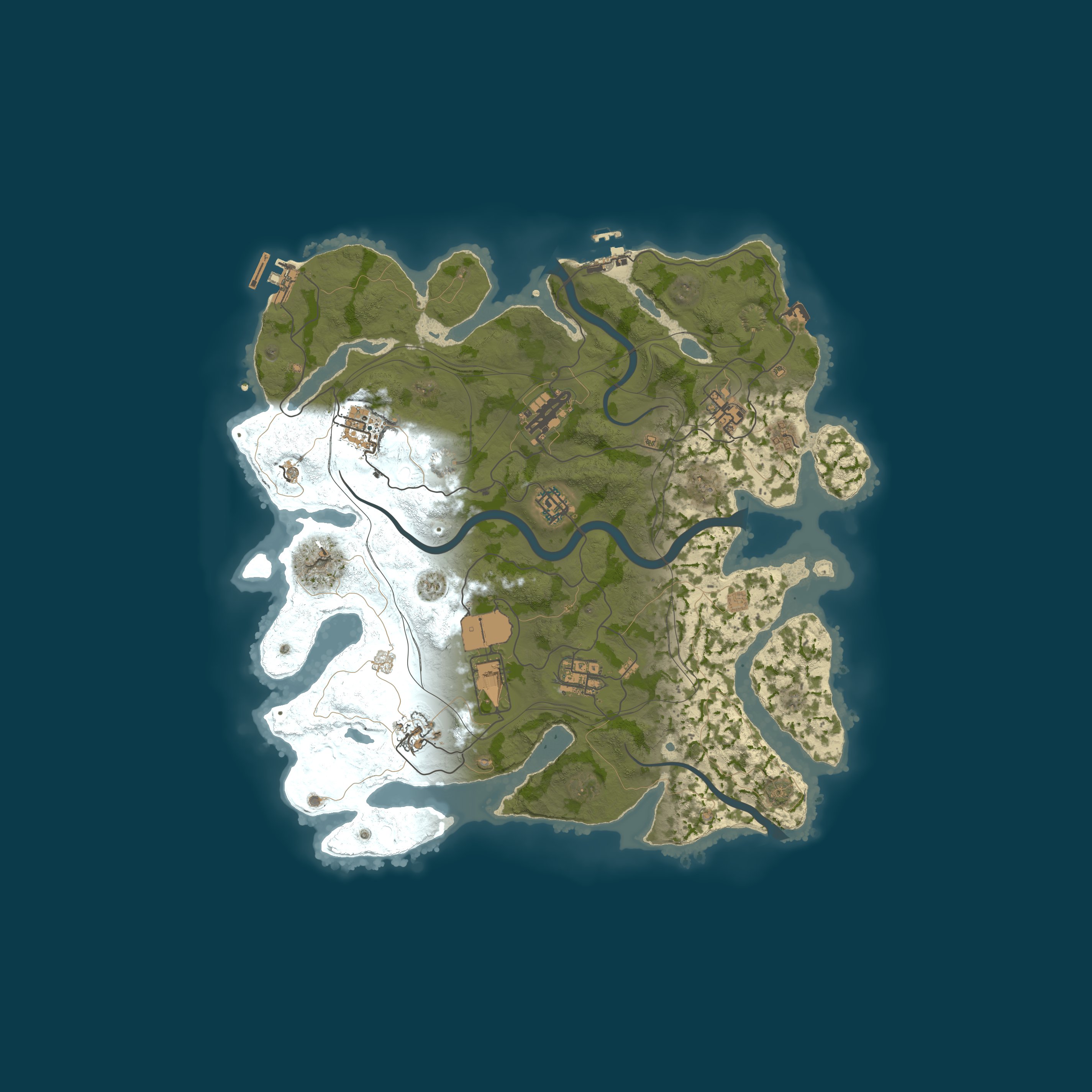 Rust map 3700/1337