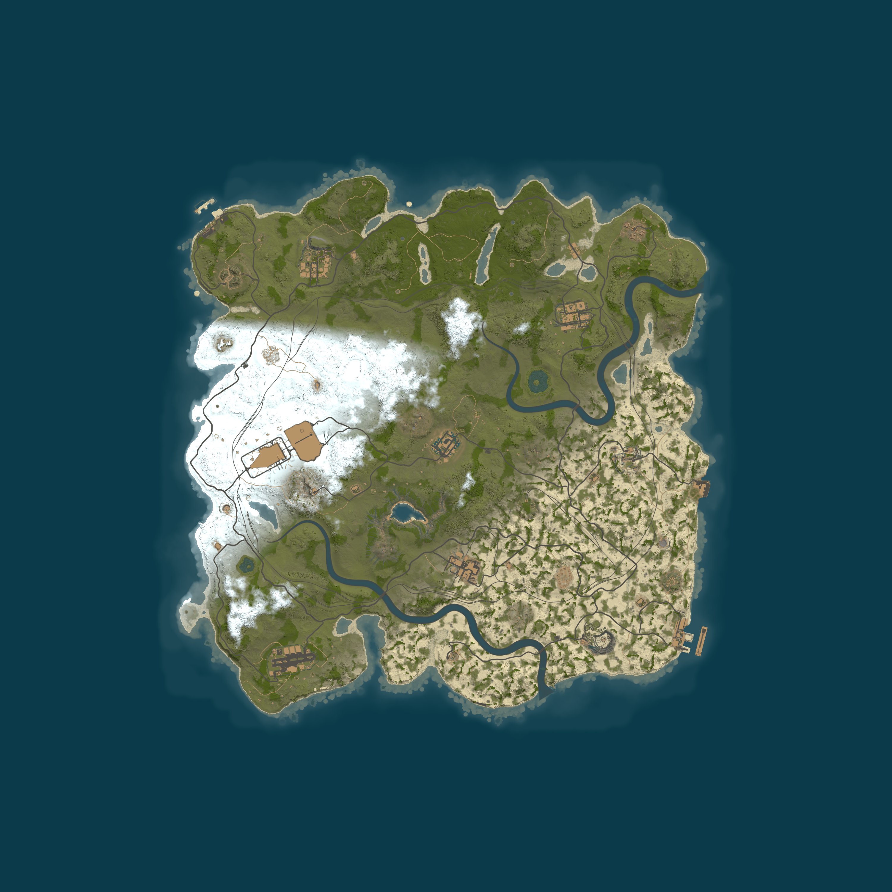 Map for [EU] TideRust |Solo/Duo/Trio/Quad|Noob Friendly|Monthly|No BP W