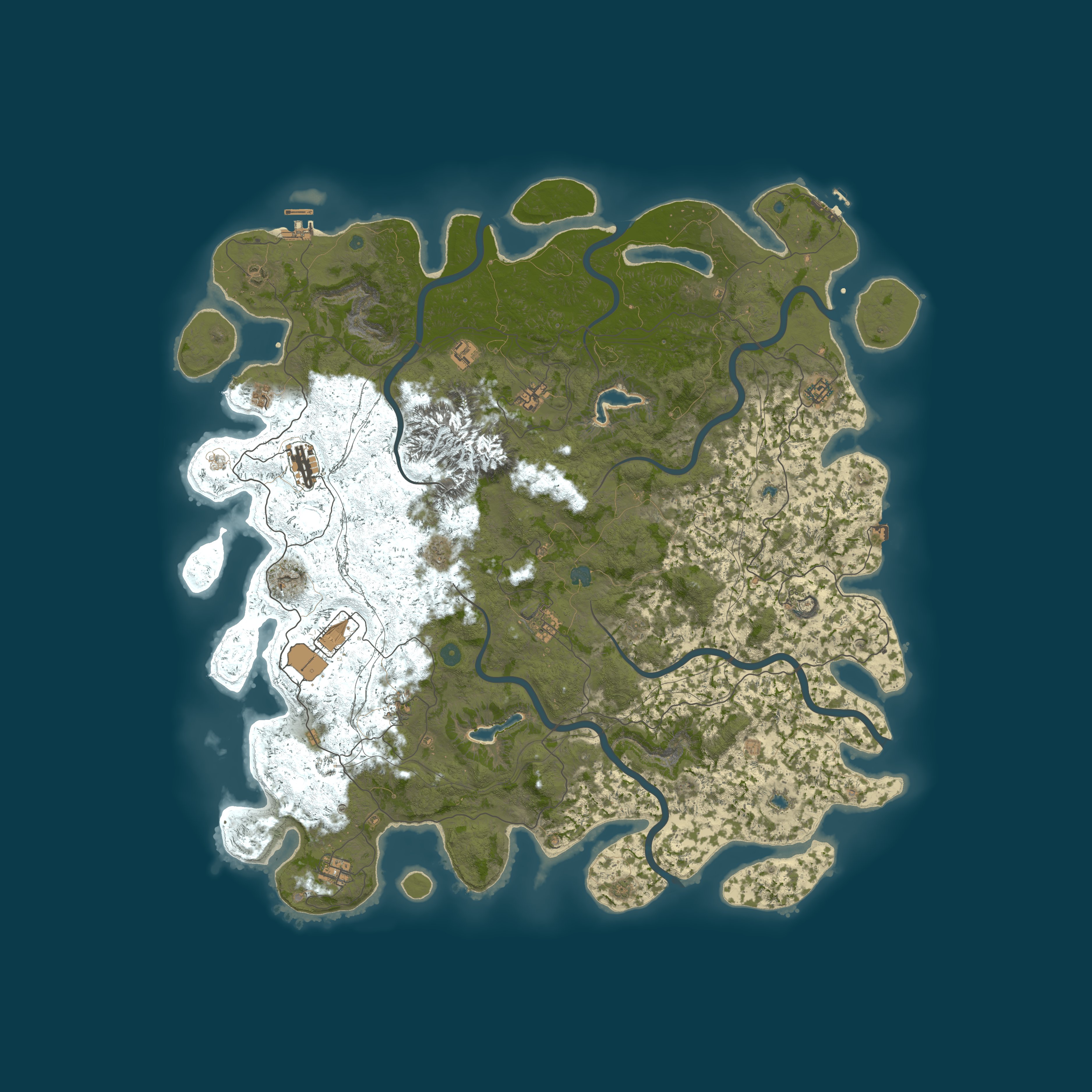 Map for 4Netplayers Sinterburg
