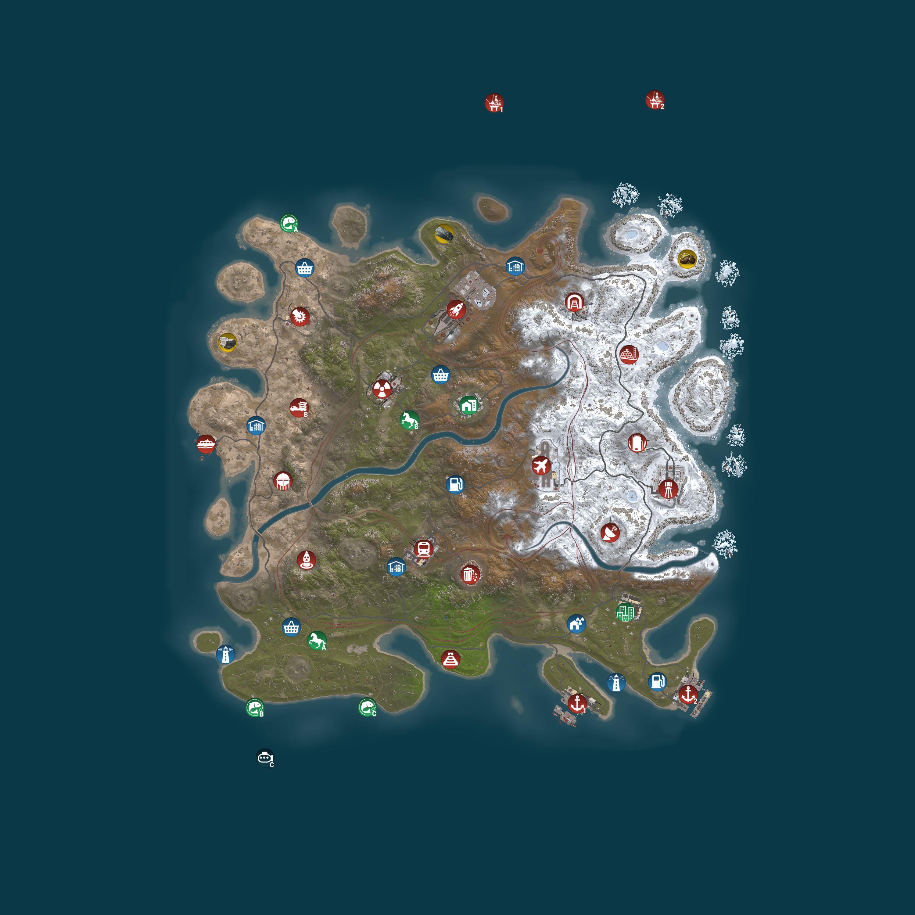 Rust map 4000/1337