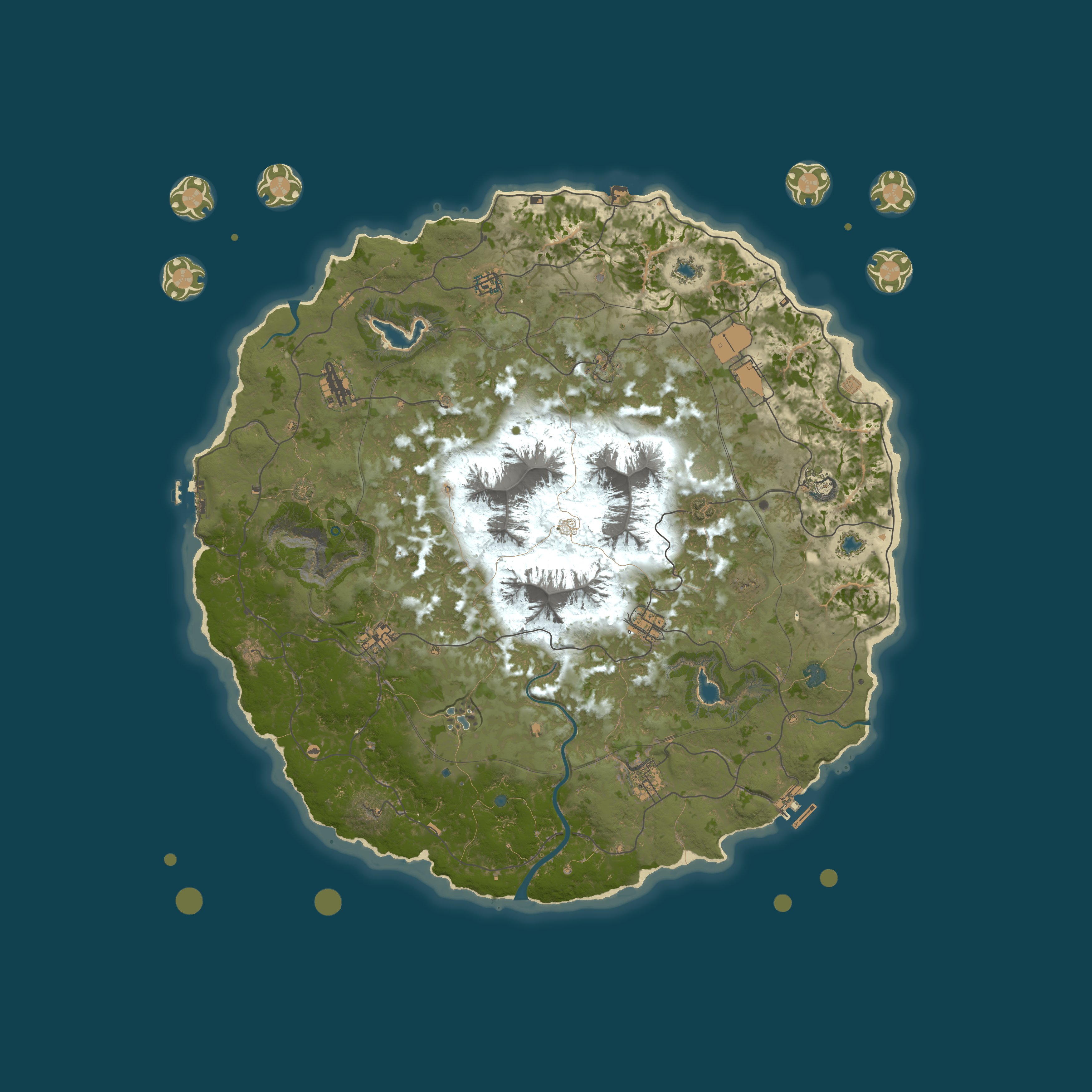 Map for Isle of Misfits PVE  • Skill Tree • Events •