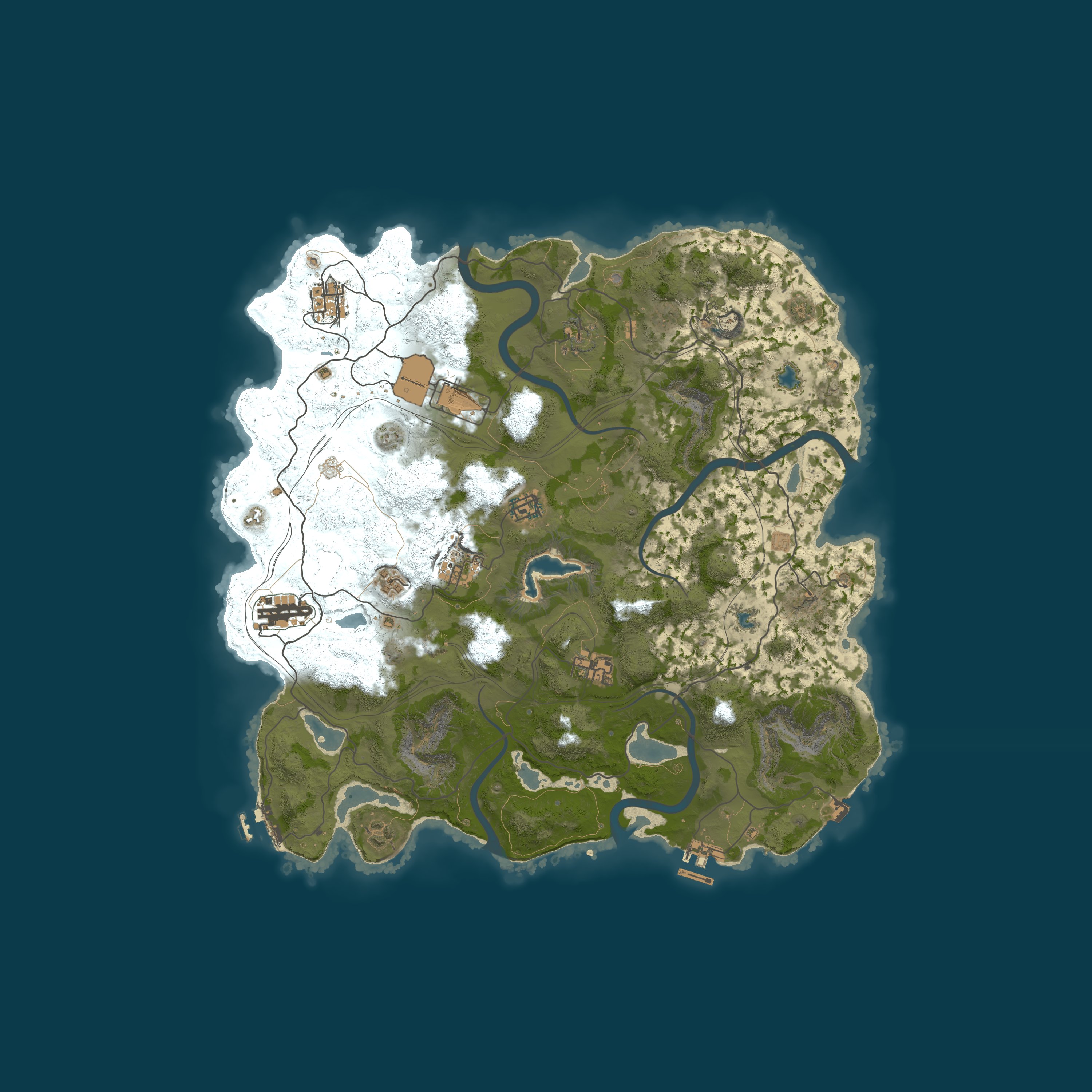 Map for Reddit.com/r/PlayRust - EU Low Pop