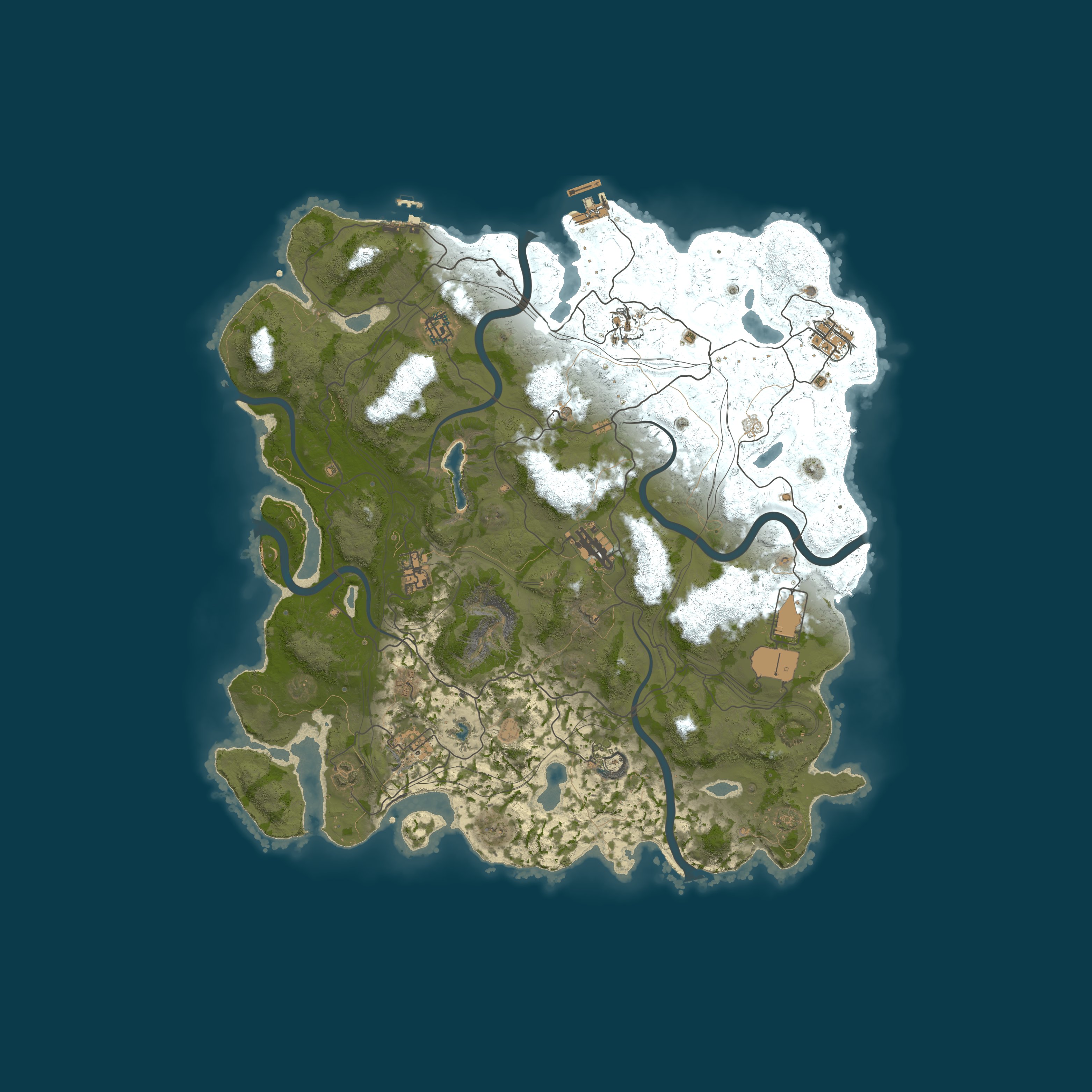 Map for Rustoria.co - EU East Medium