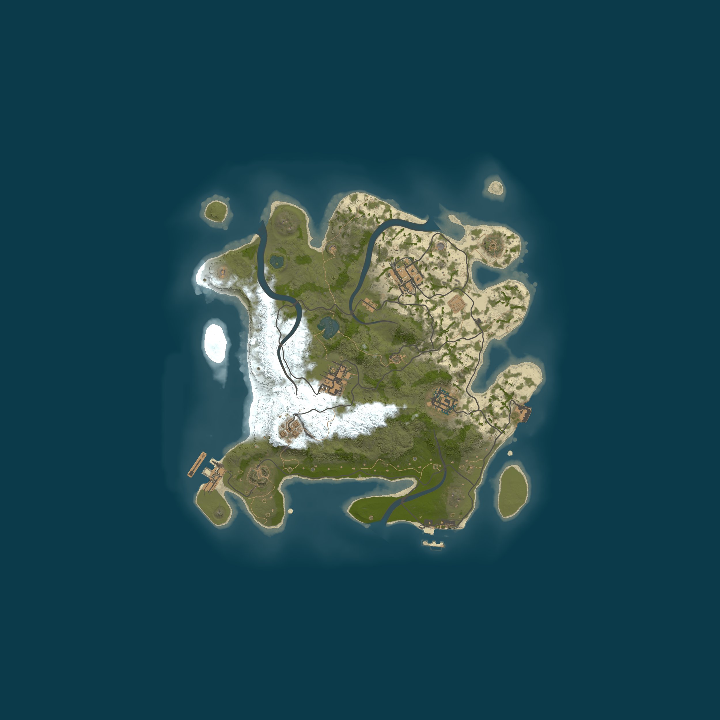 Map for A Rust Server