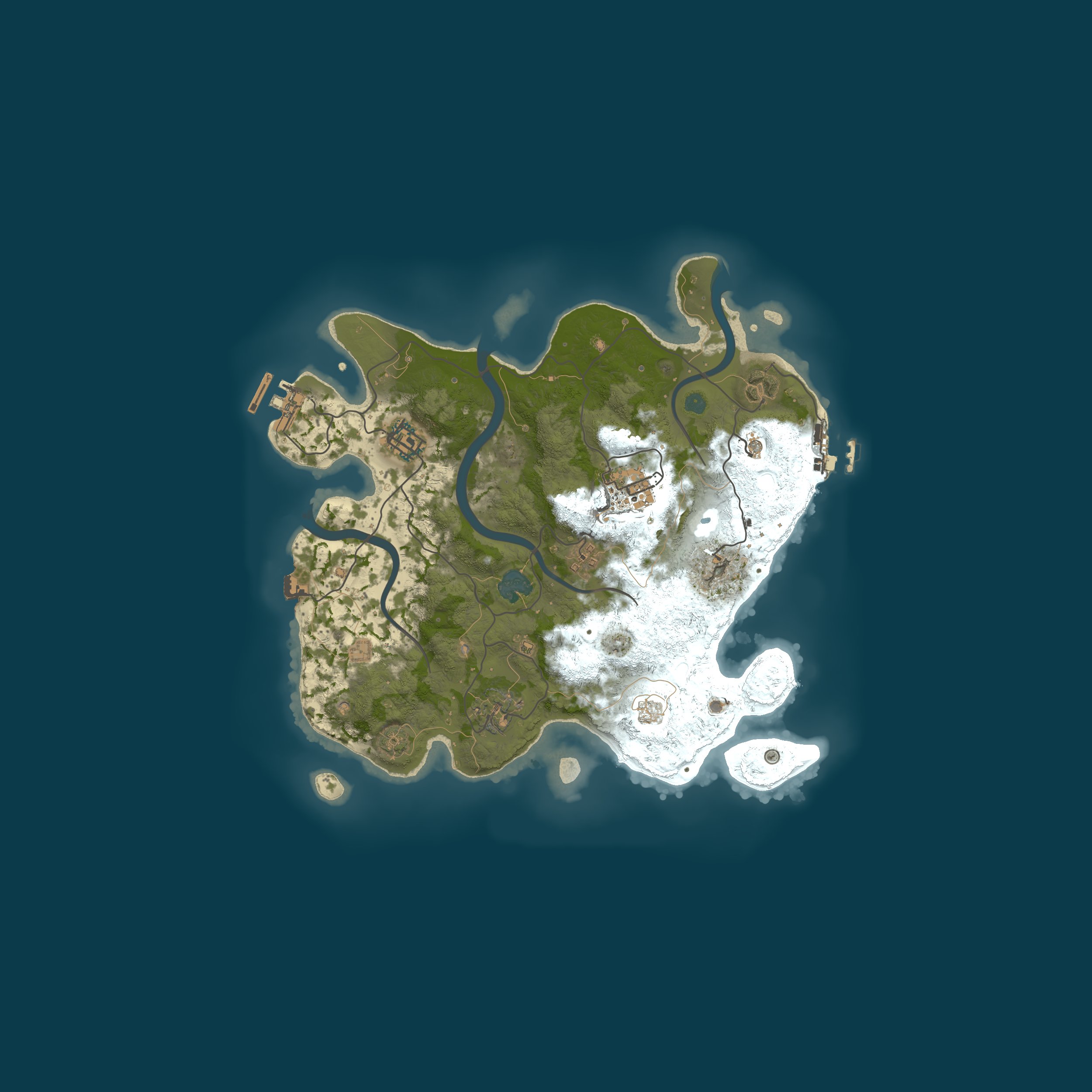 Map for Testing Grounds - Vanilla  – Enter at Your Own Risk